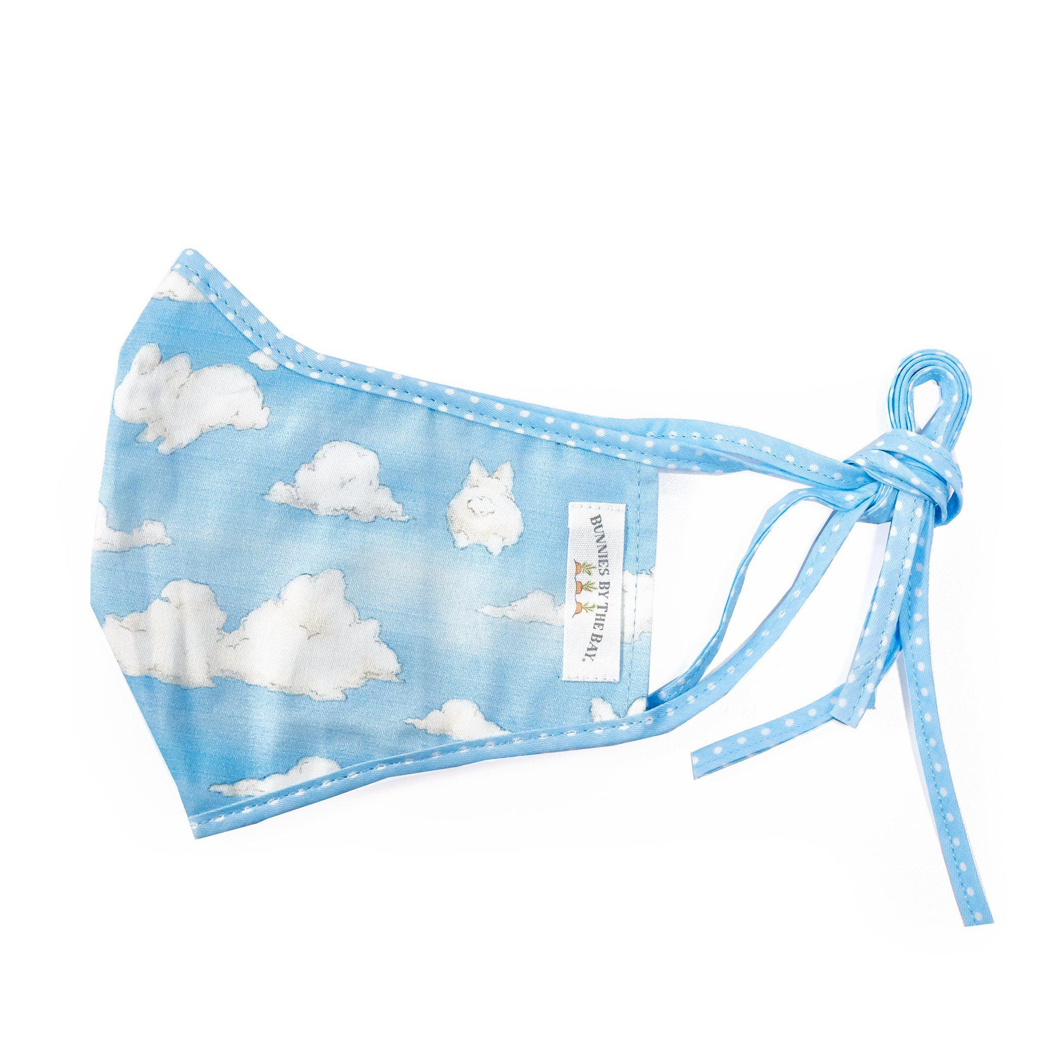 RETIRED - Bunny Clouds Cloth Face Mask for Adults and Kids