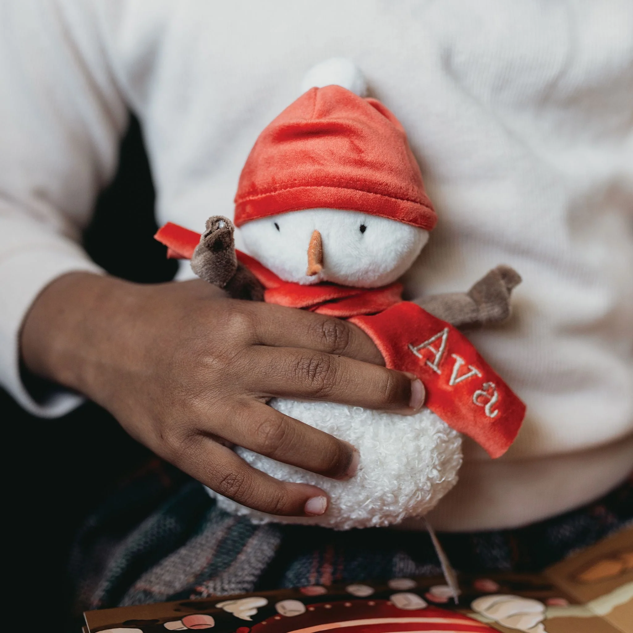 RETIRED - Marshmallow Snowman Limited Edition Holiday Roly Poly - Image 2