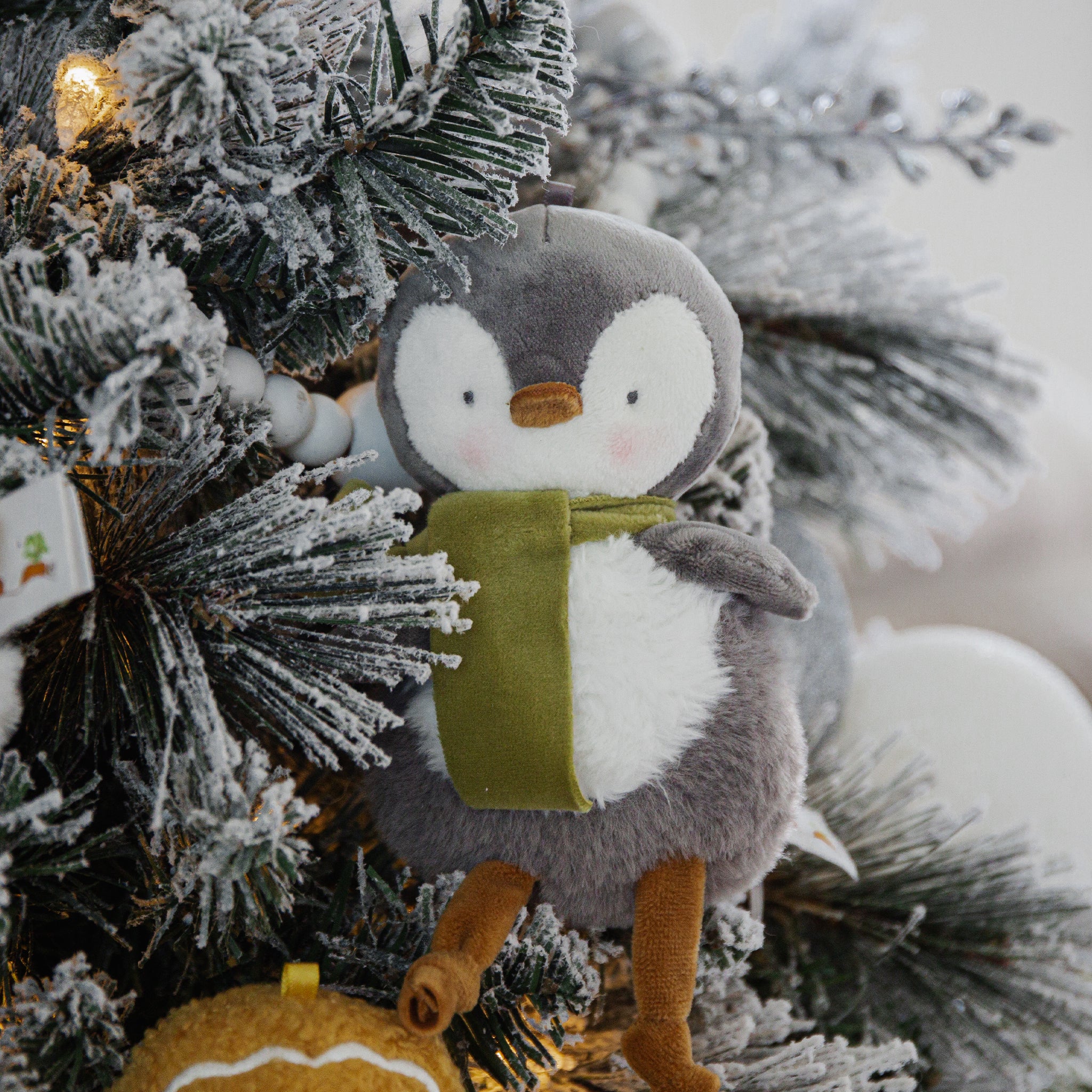 RETIRED - Snowcone Penguin Limited Edition Holiday Roly Poly - Image 2