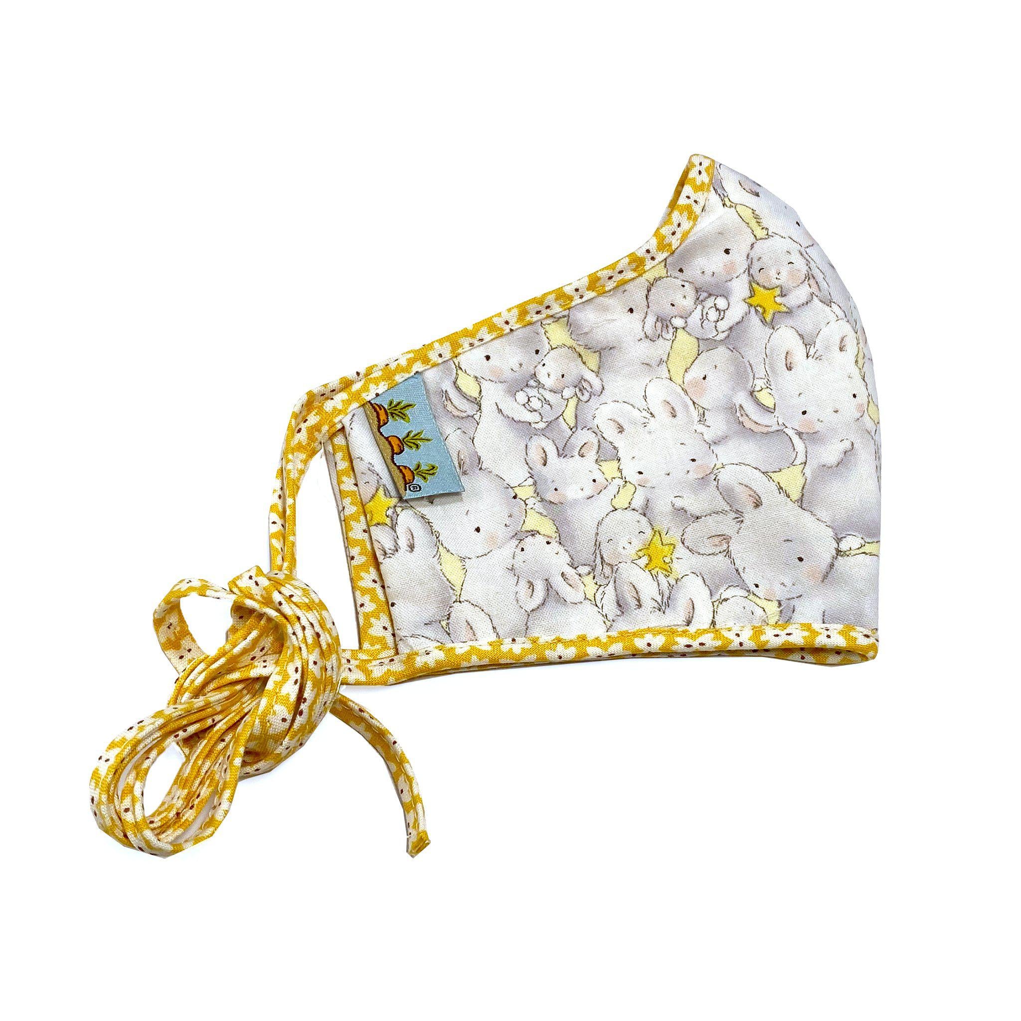 RETIRED - Adult Cloth Face Mask - Bloom Bunnies