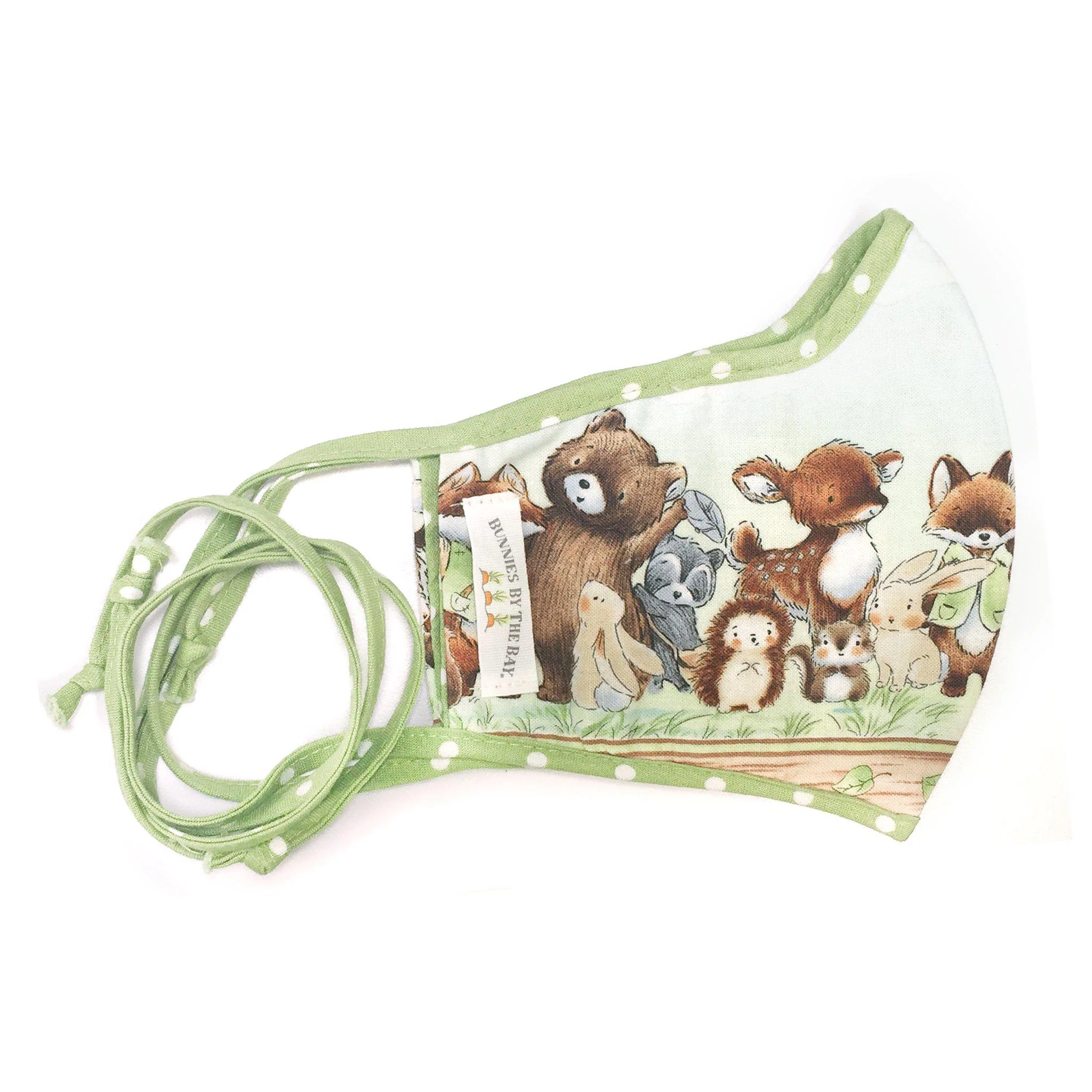 RETIRED - Hand-Crafted Adult Cloth Face Mask - Camp Cricket Friends