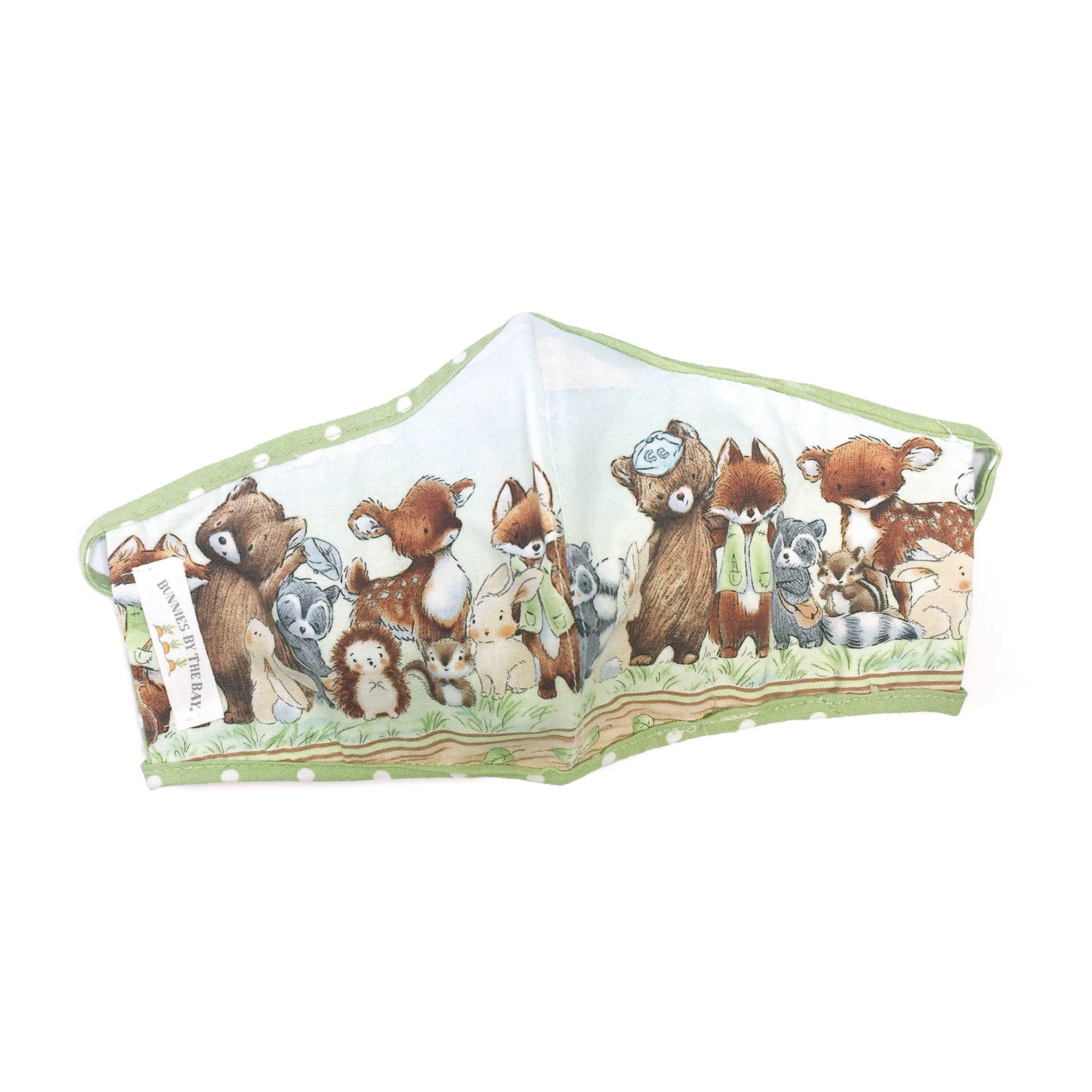 RETIRED - Hand-Crafted Adult Cloth Face Mask - Camp Cricket Friends - Image 2