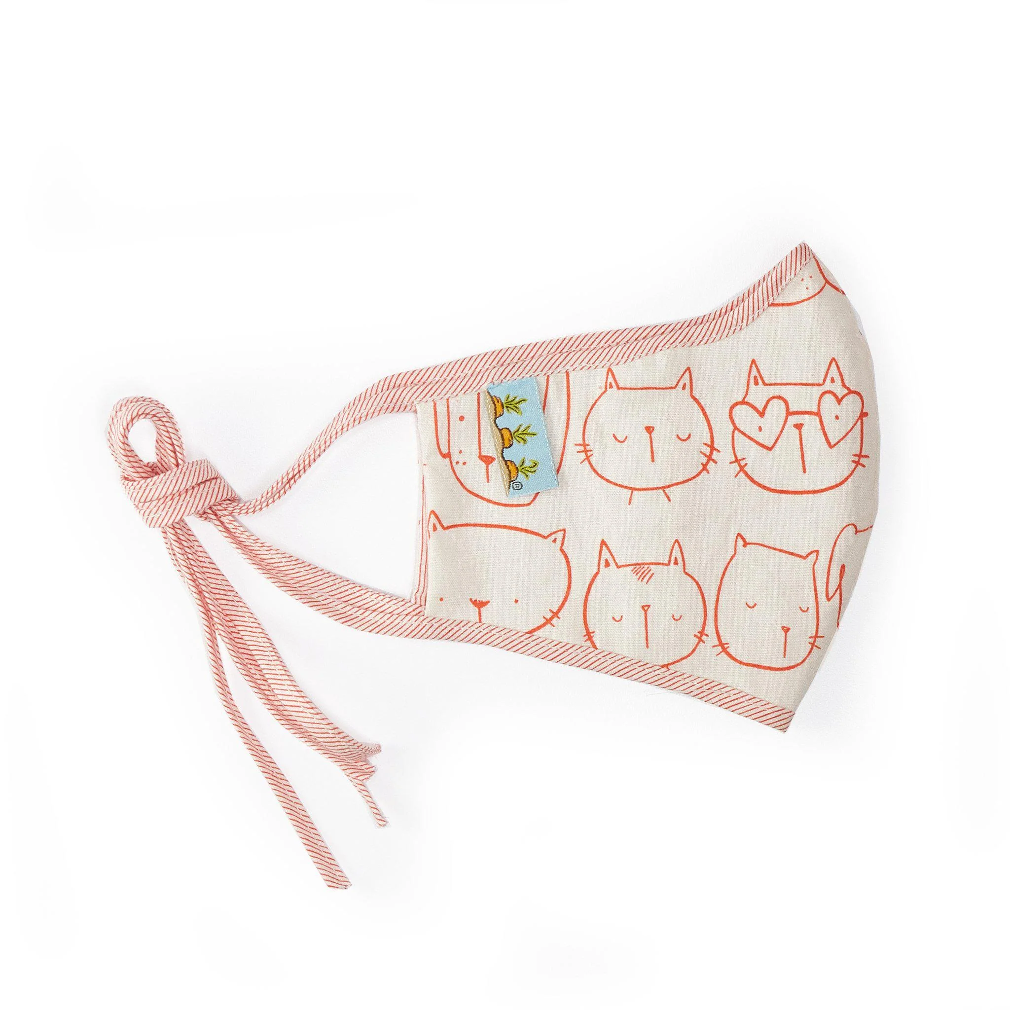 RETIRED - Hand-Crafted Adult Cloth Face Mask - Cool Cats