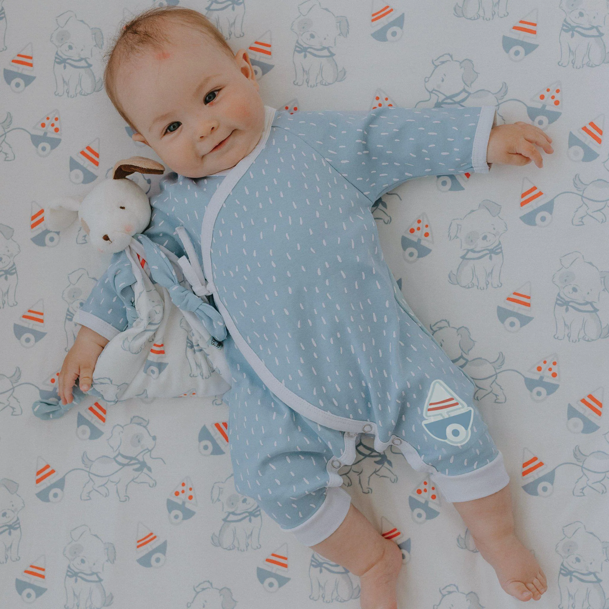 RETIRED - Ahoy Kimono Romper - Image 3