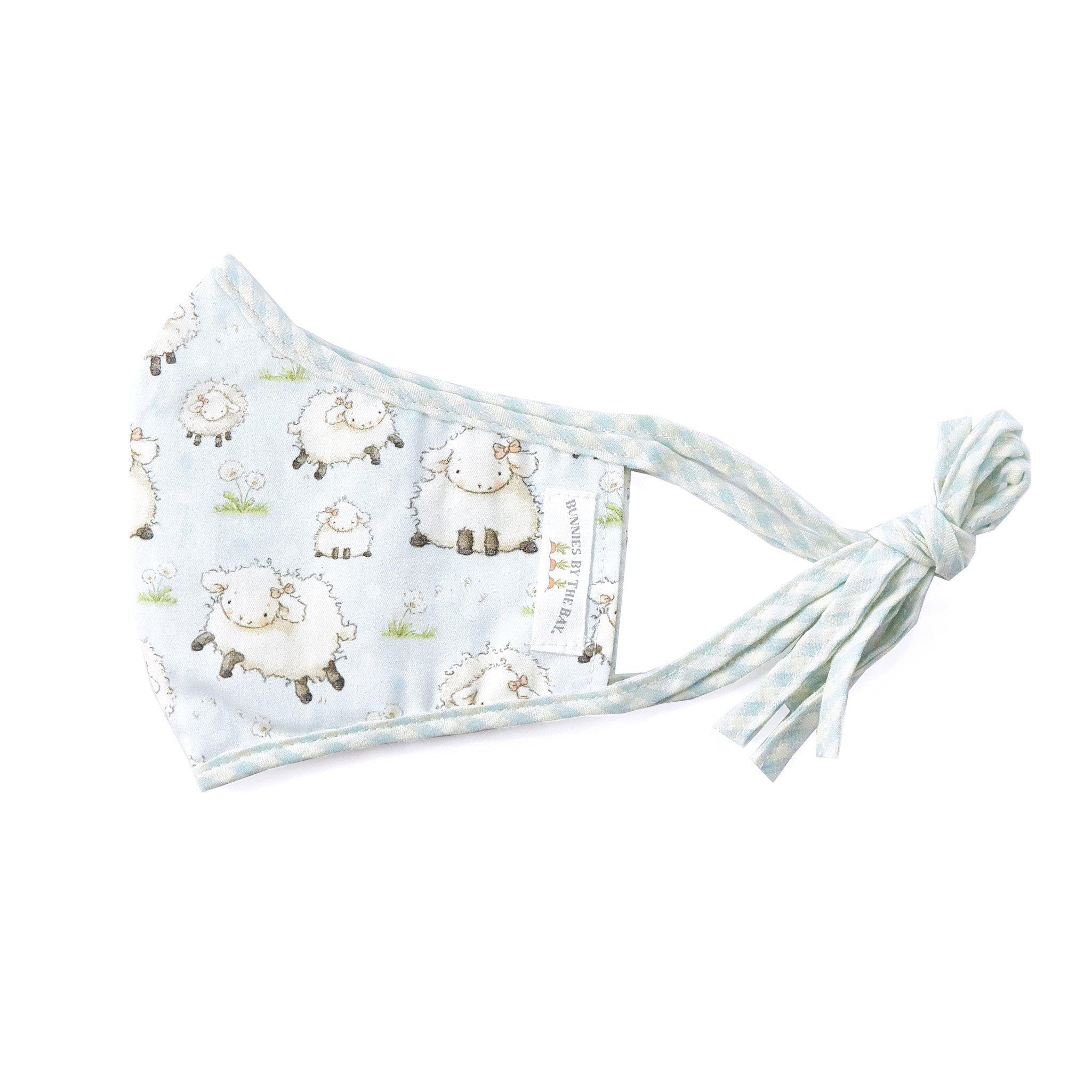 RETIRED - Baa-bs the Lamb Cloth Face Mask for Adults and Kids