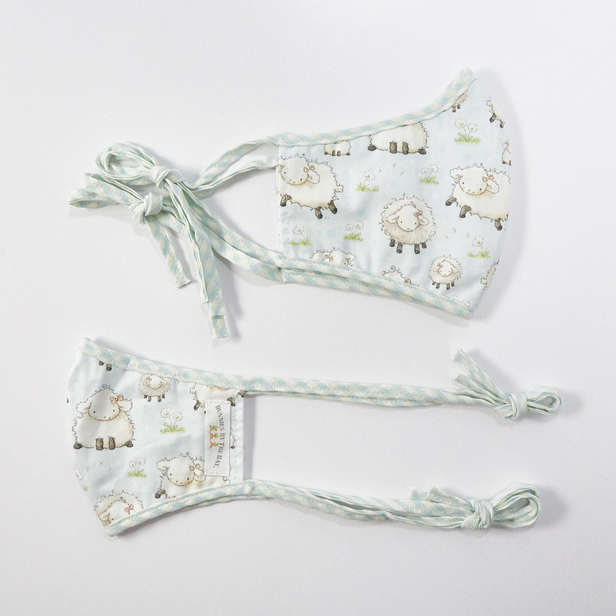 RETIRED - Baa-bs the Lamb Cloth Face Mask for Adults and Kids - Image 6