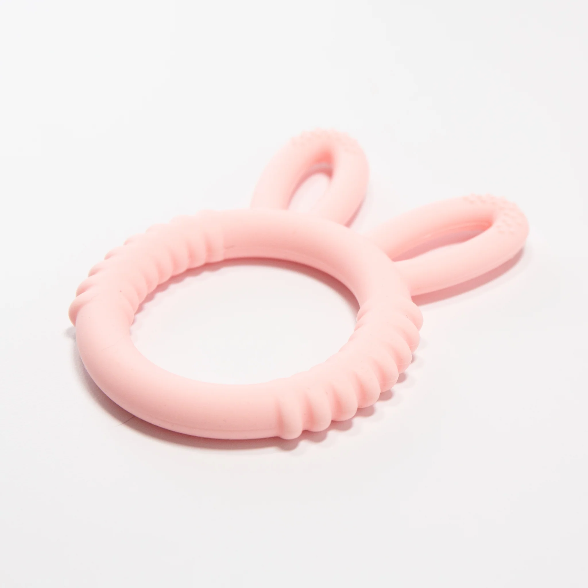 RETIRED - Baby Soother - Silicone Bunny Teething Ring - Image 3