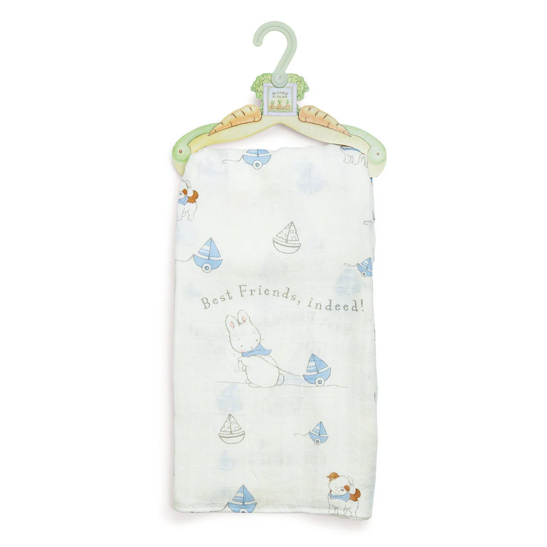 RETIRED - Best Friends Swaddle Blanket
