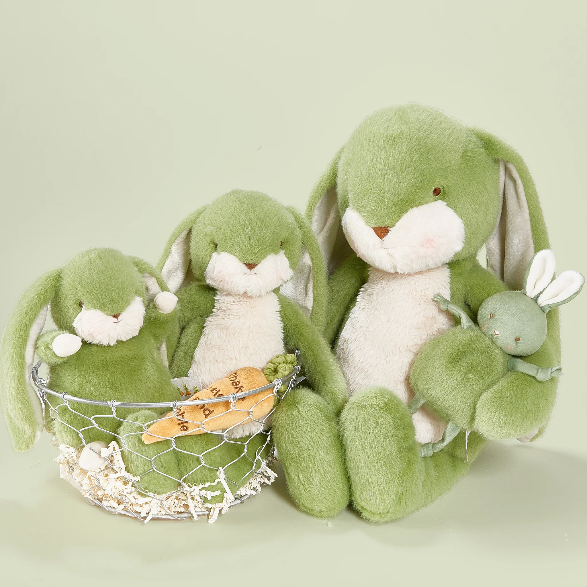 Big 20" Floppy Nibble Bunny – Pistachio - Image 2