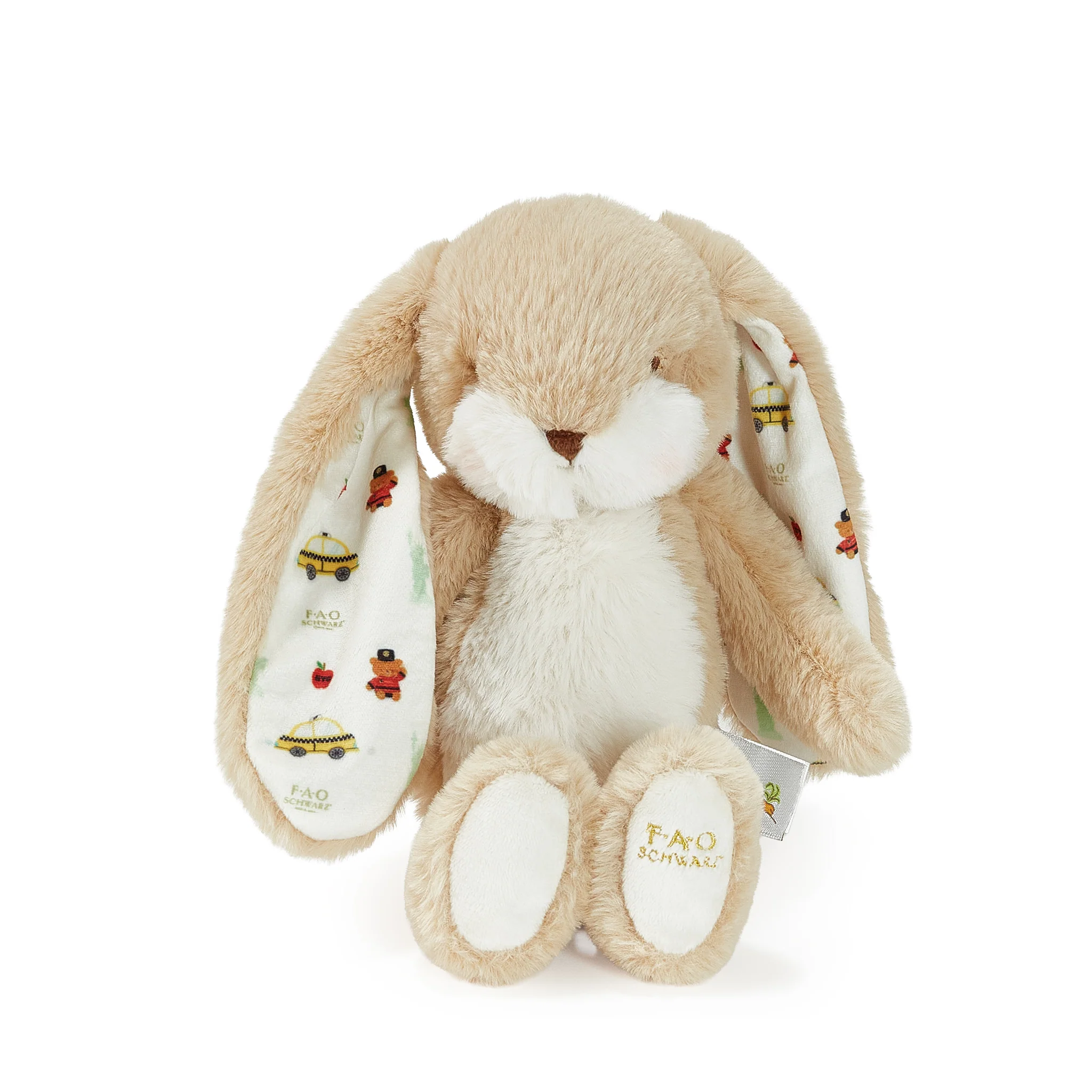 Big Apple NYC - FAO Schwarz Tiny 10" Floppy Nibble Bunny