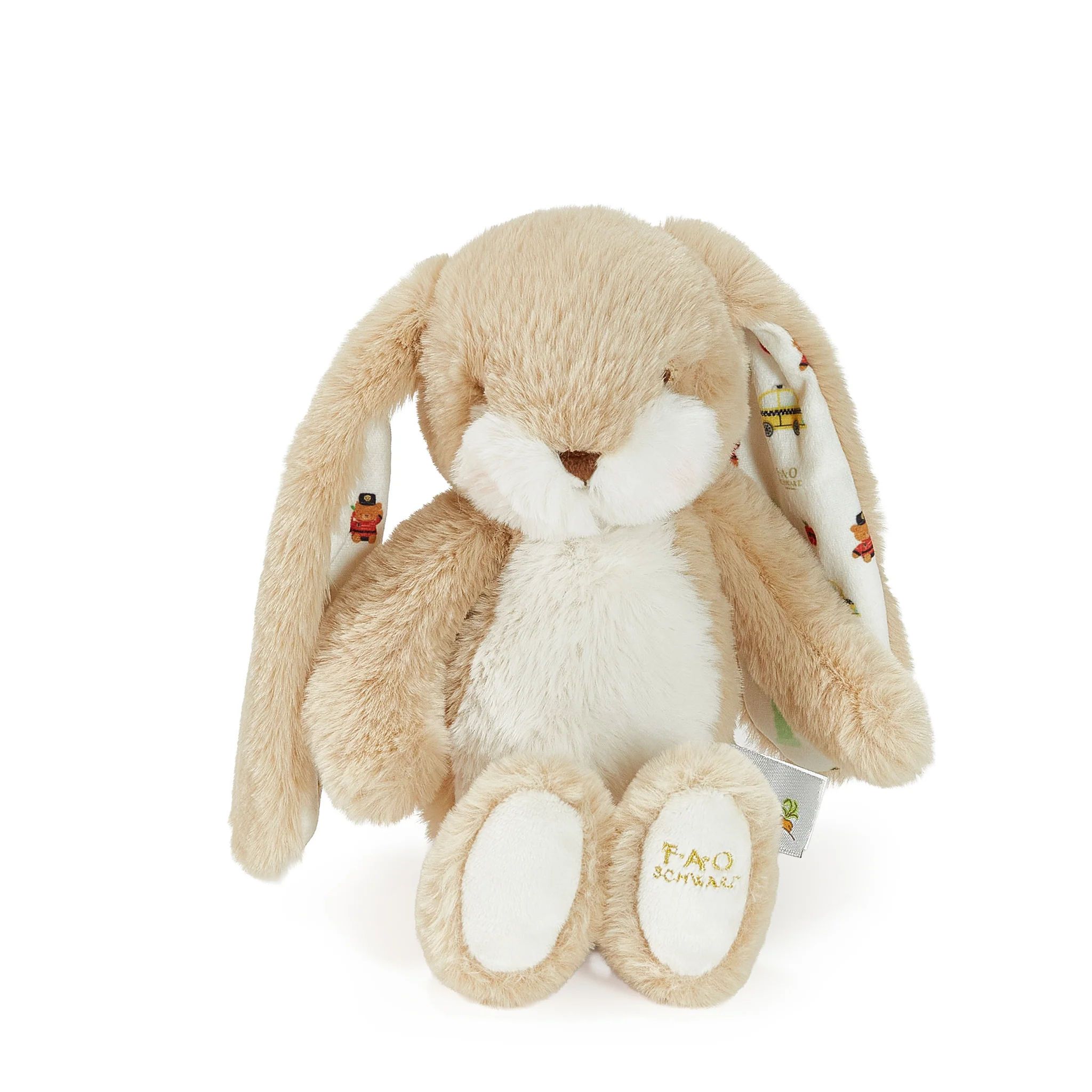 Big Apple NYC - FAO Schwarz Tiny 10" Floppy Nibble Bunny - Image 3