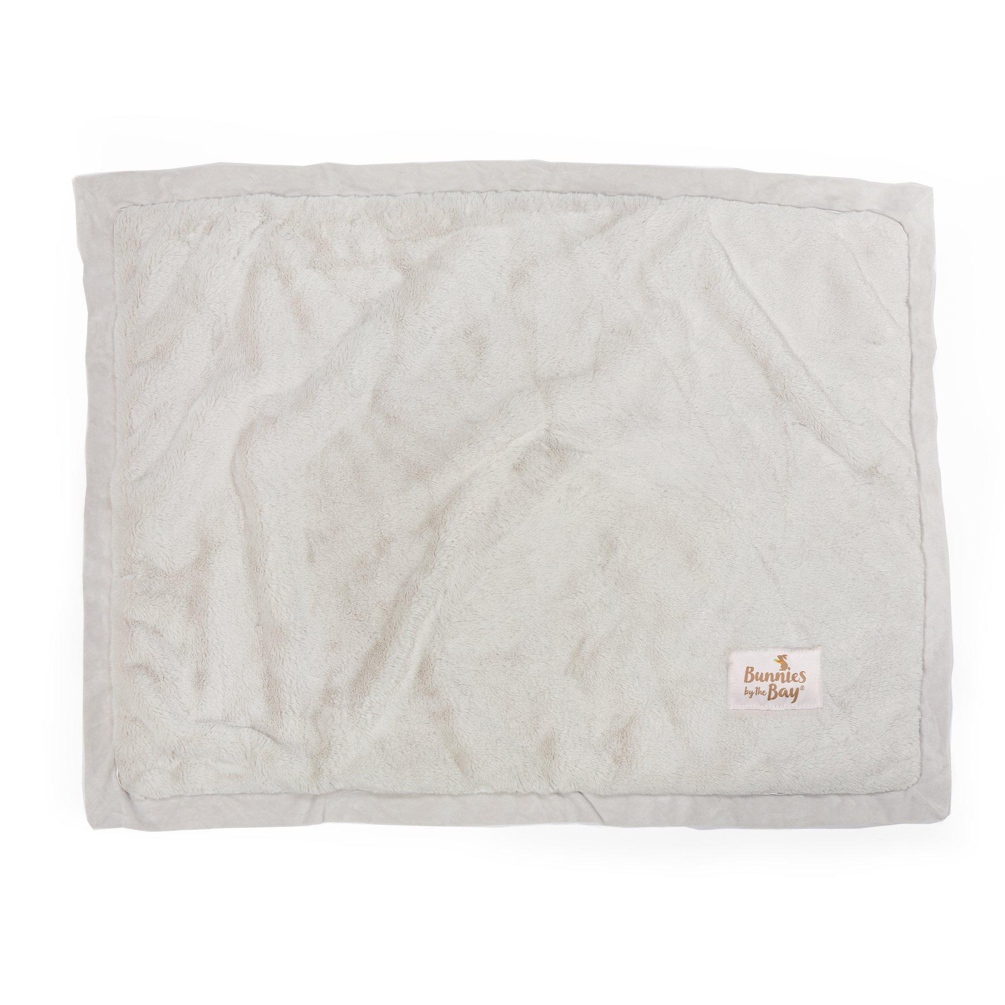 RETIRED - Big Cozy Nibble Fur Blanket - Gray 50 x 60