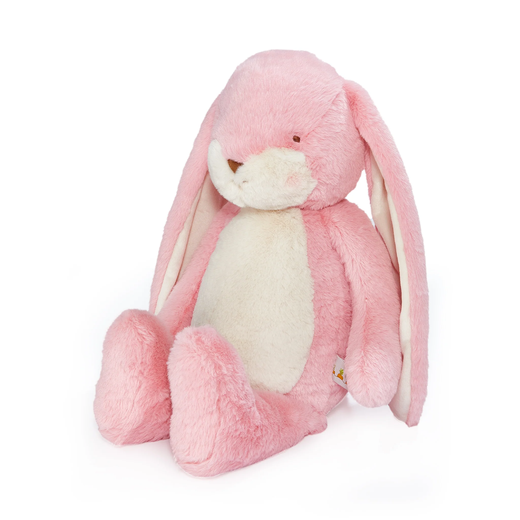 RETIRED - Big Floppy Nibble 20" Bunny - Coral Blush - Image 3