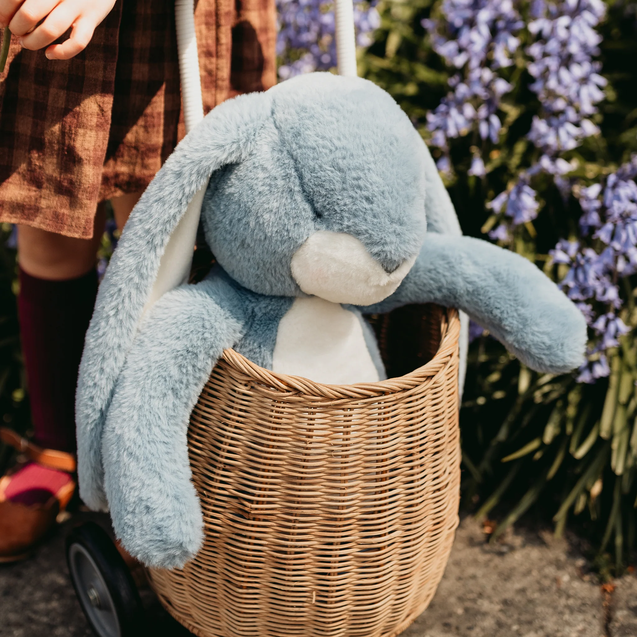 RETIRED - Big 20" Floppy Nibble Blue - Lavender Lustre - Image 2