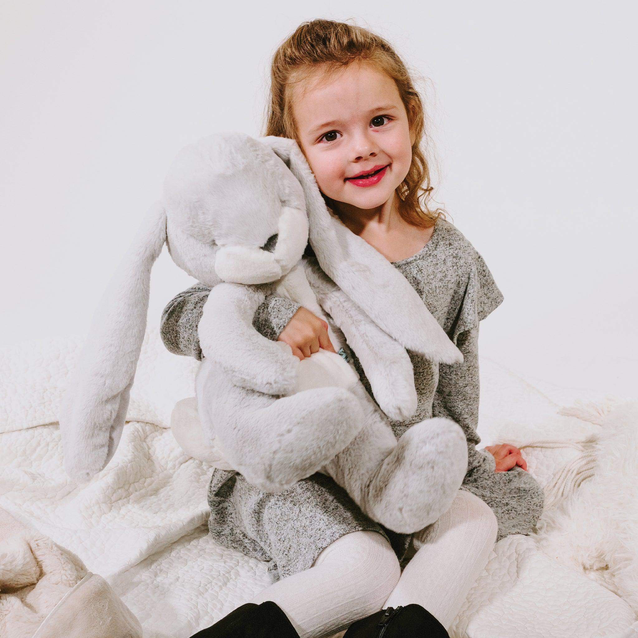Big Nibble 20" Bunny - Gray - Image 3