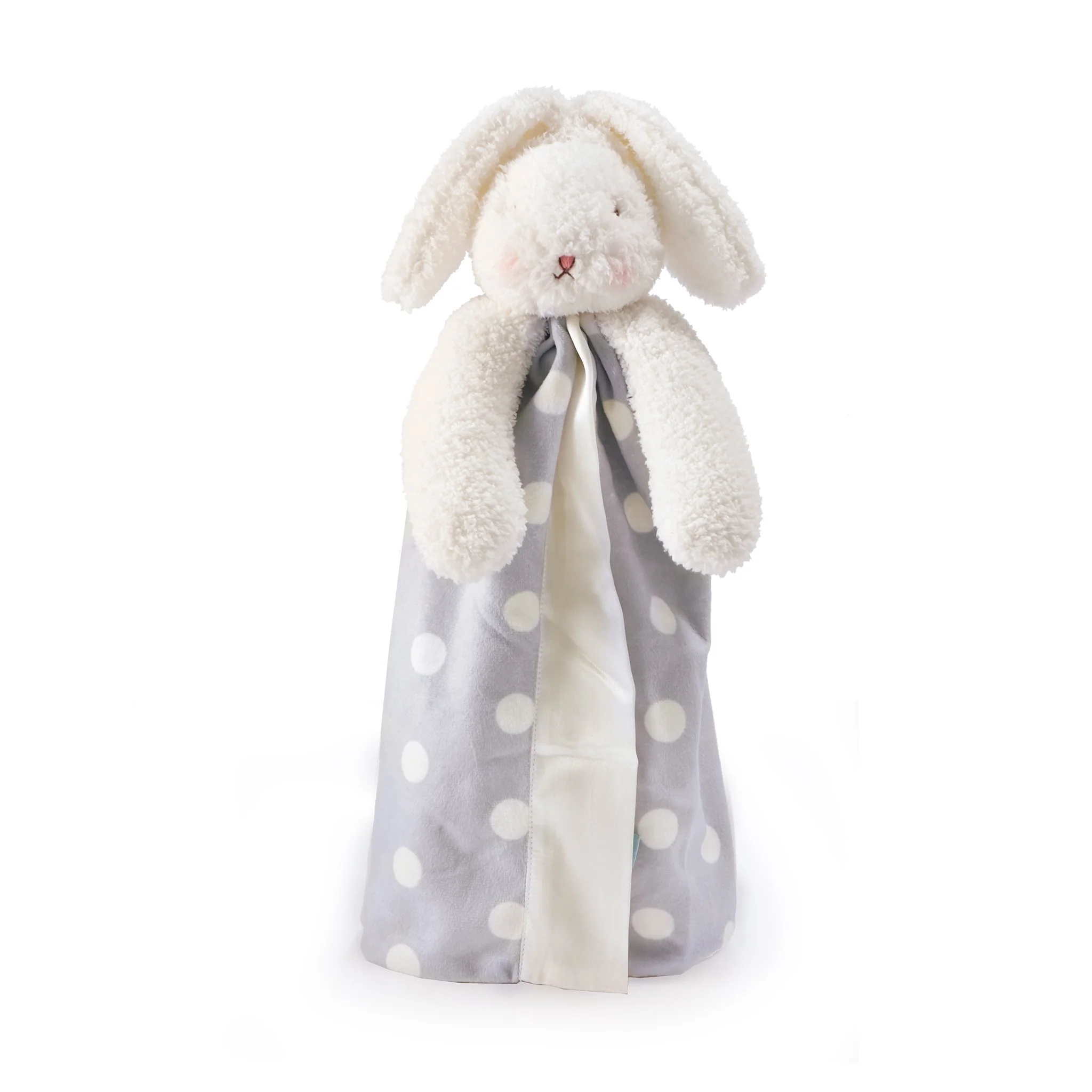 RETIRED - Bloom Bunny Polka Dot Buddy Blanket