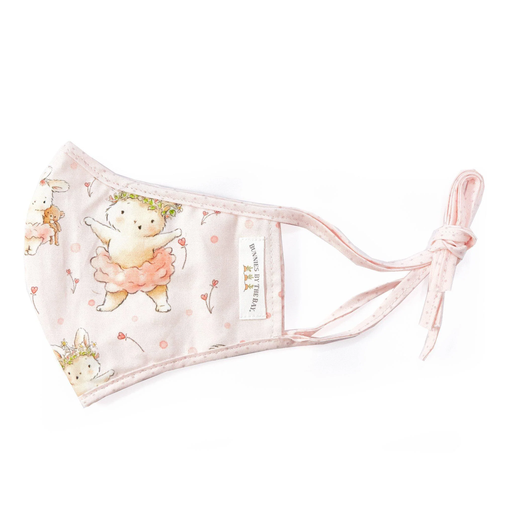 RETIRED - Blossom Bunny Cloth Face Mask for Adults and Kids