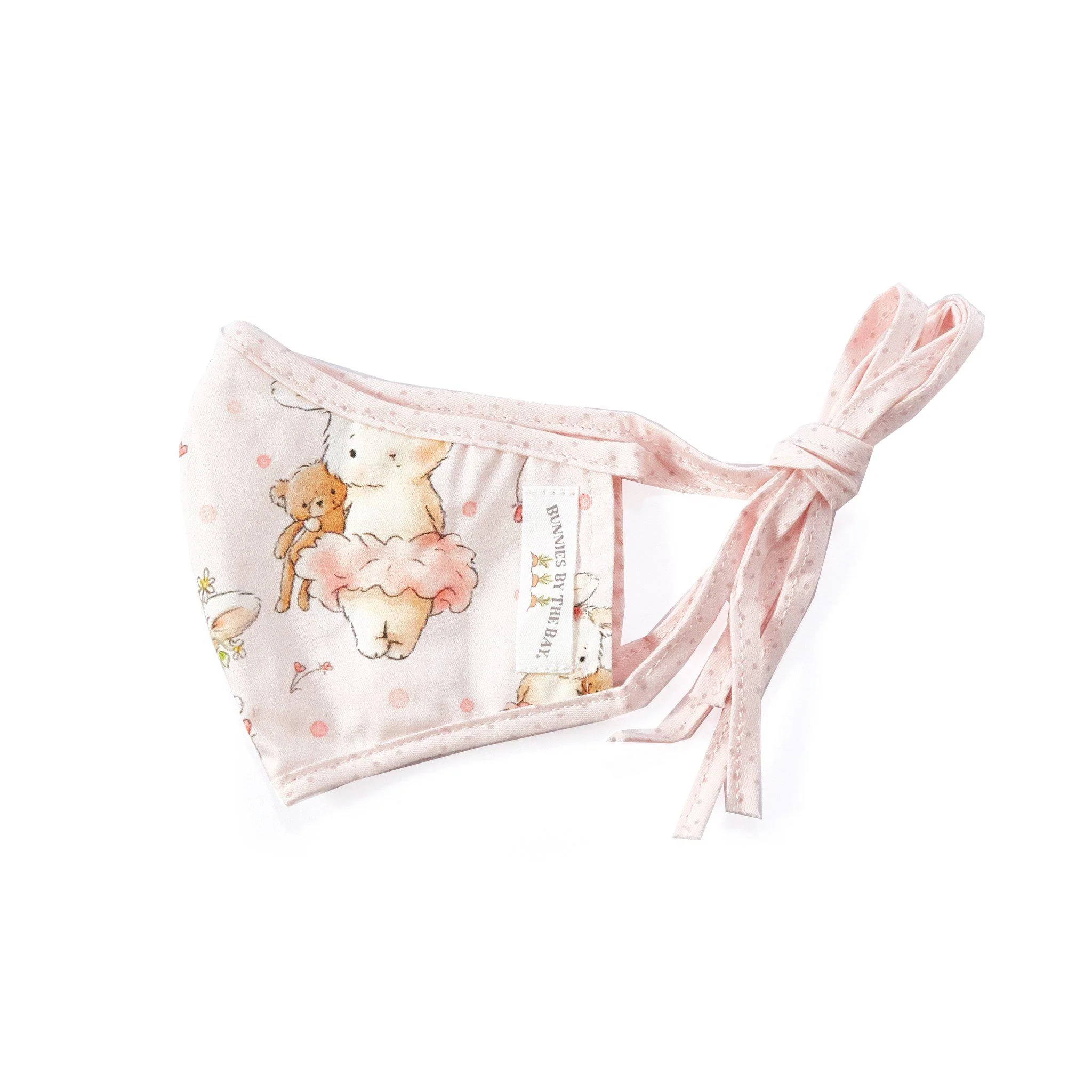 RETIRED - Blossom Bunny Cloth Face Mask for Adults and Kids - Image 4