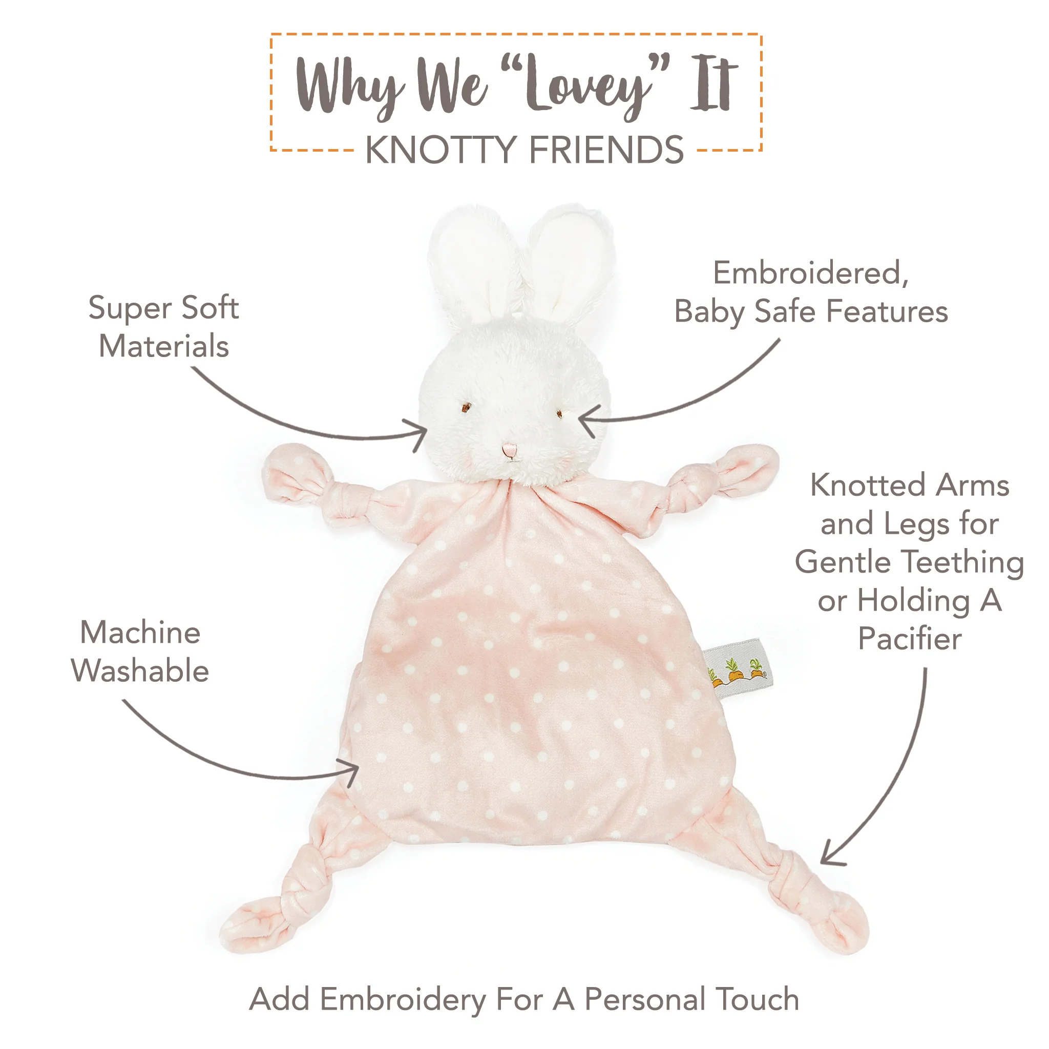 Blossom Bunny Knotty Friend - Image 3