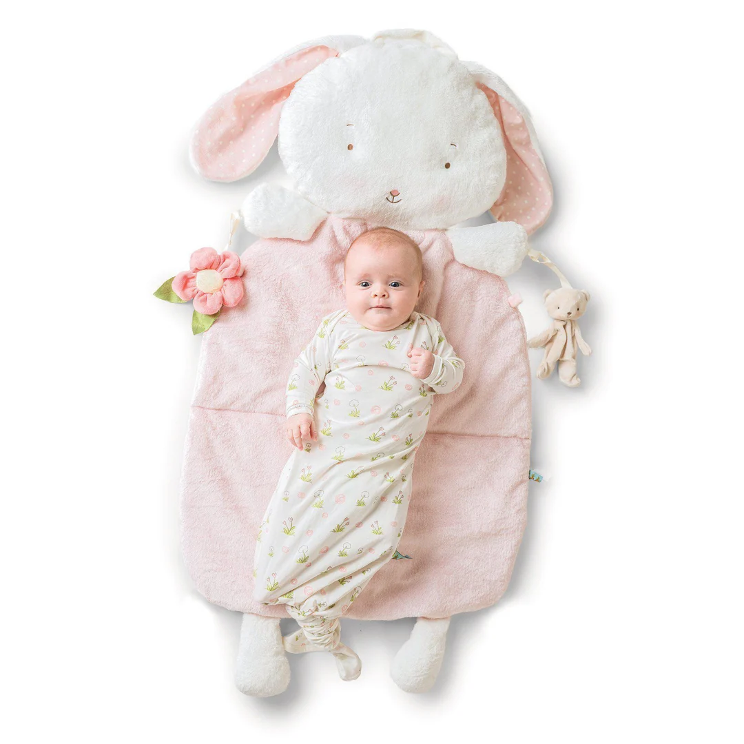 RETIRED - Blossom Bunny Pillow Play Mat 3-in-1