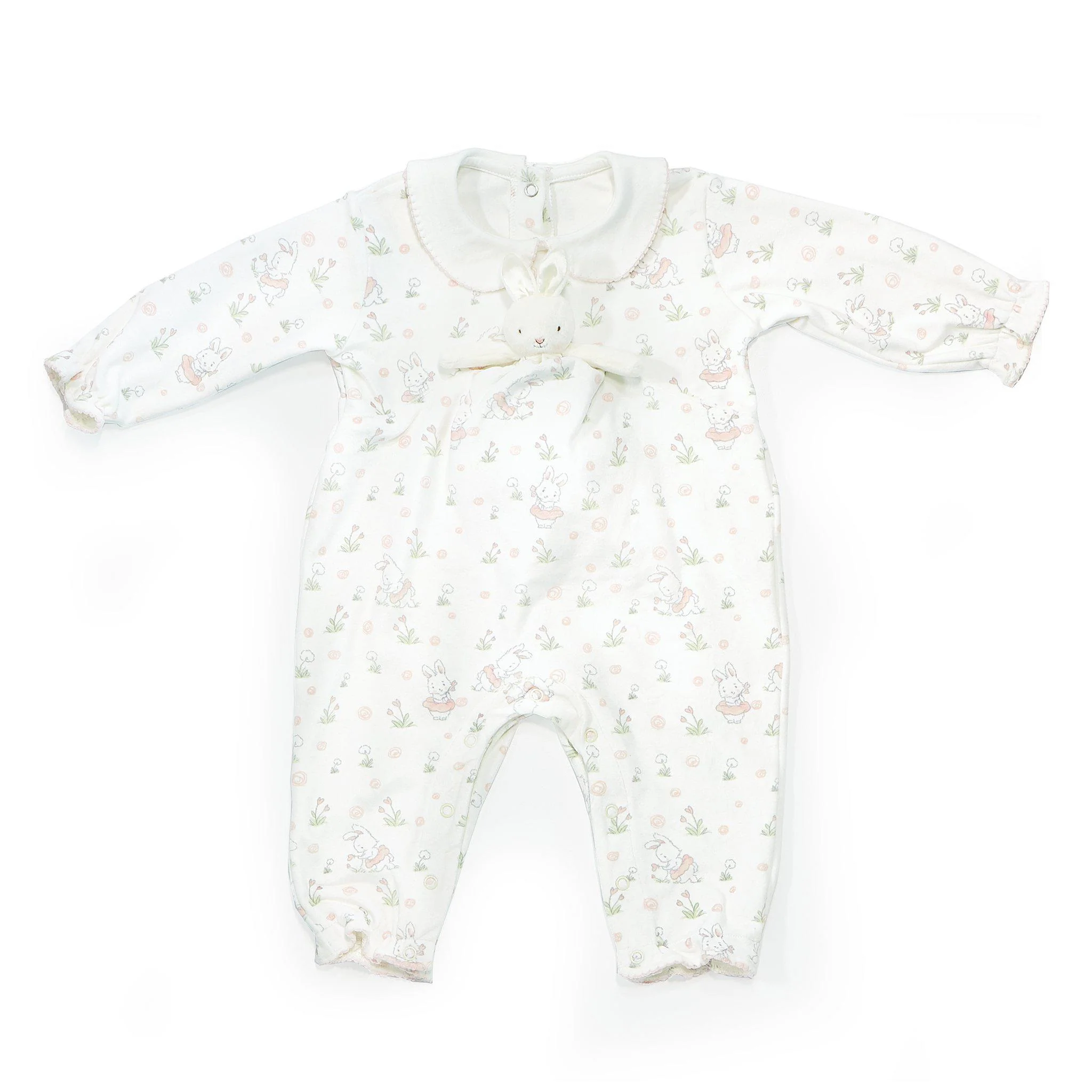 RETIRED - Blossom Playsuit and Binkie Set