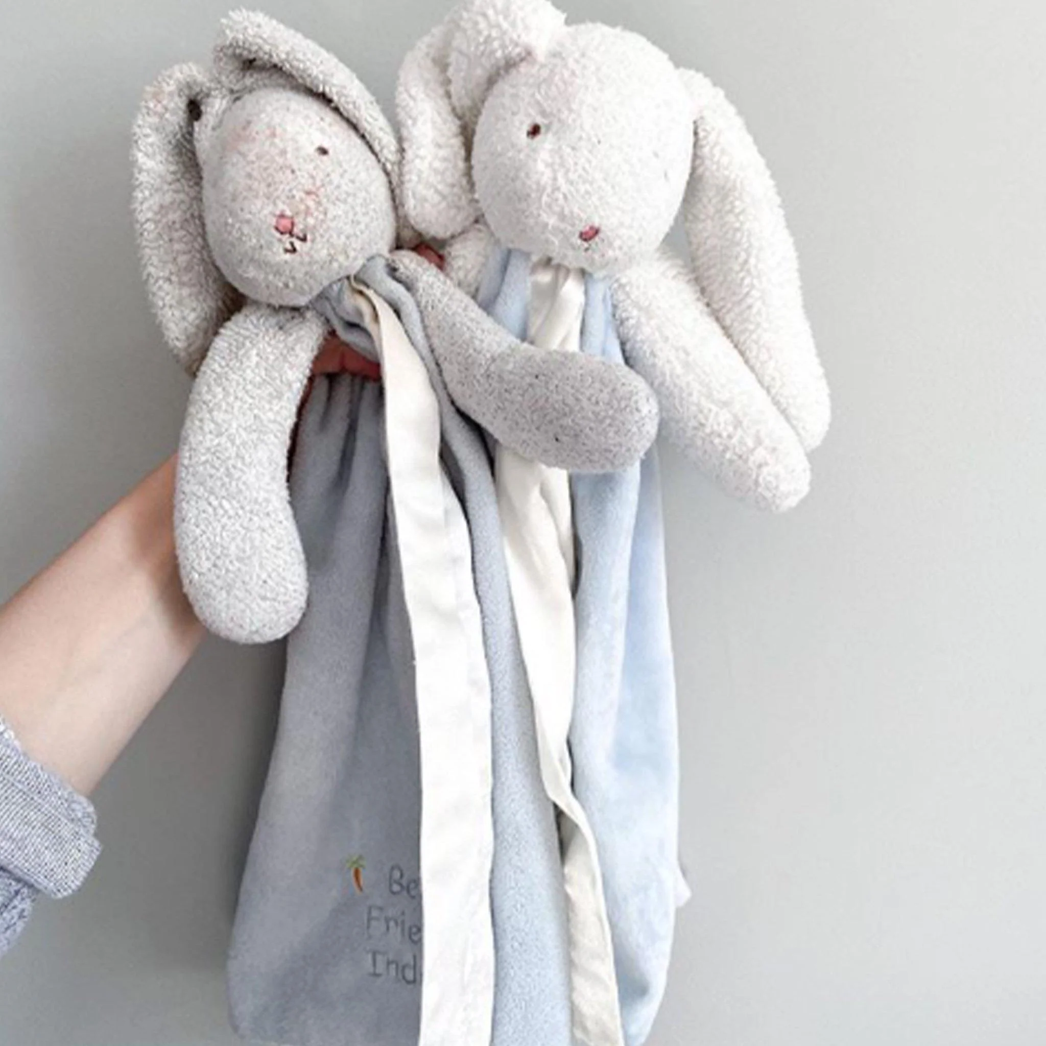 RETIRED - Bud Bunny Buddy Blanket with Face Mask - Image 3
