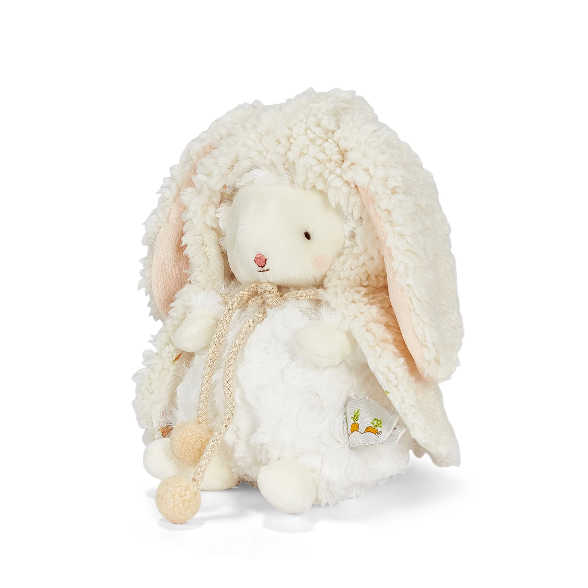 RETIRED - Kiddo's Closet Bunny Cape - Cream - Image 3