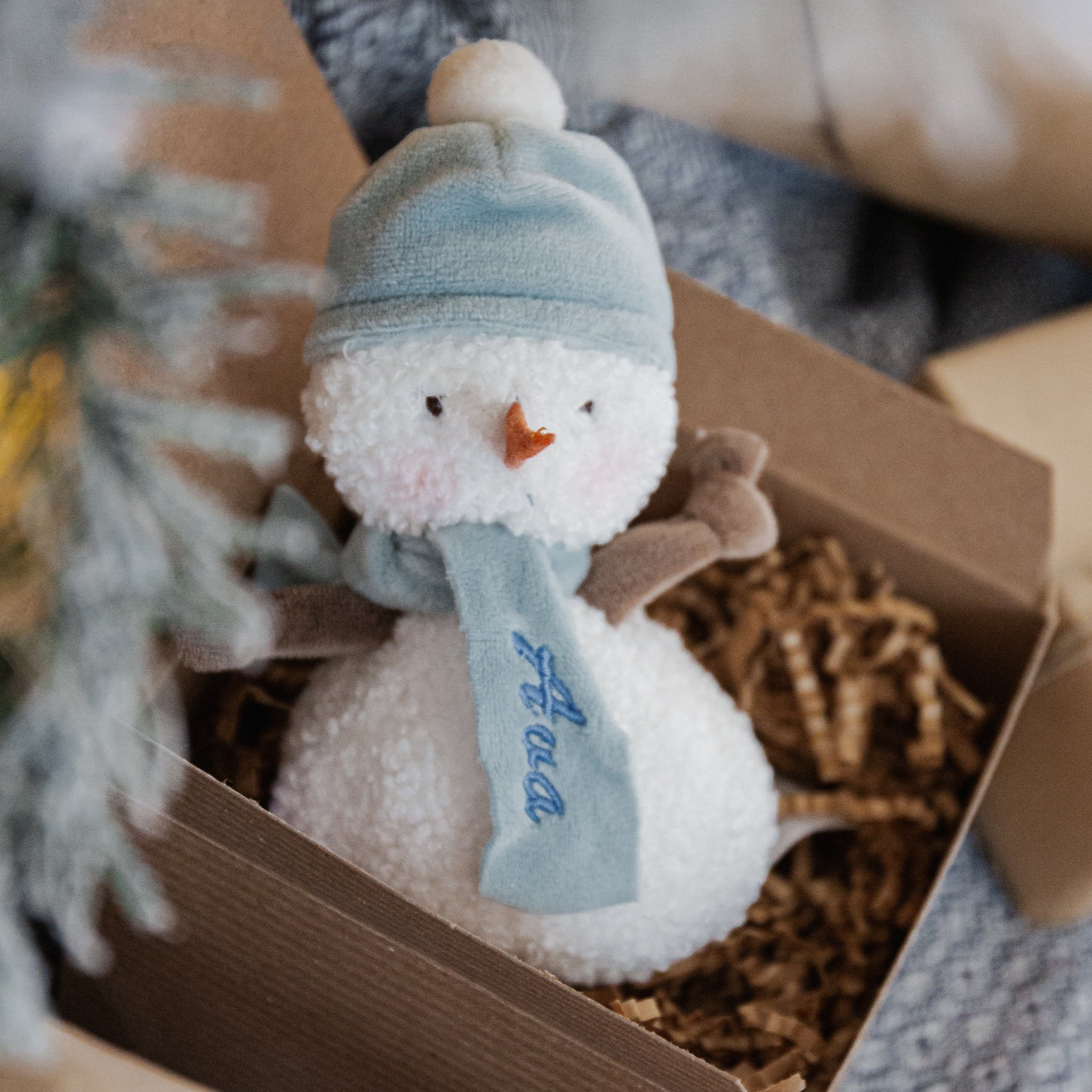 RETIRED - Chilly the Snowman Roly Poly - Image 2
