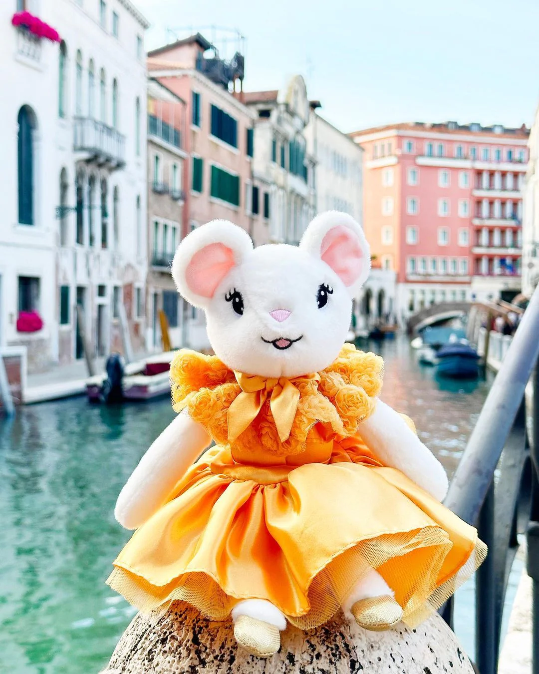 RETIRED - Claris The Mouse - Tangerine Plush Doll - Image 3