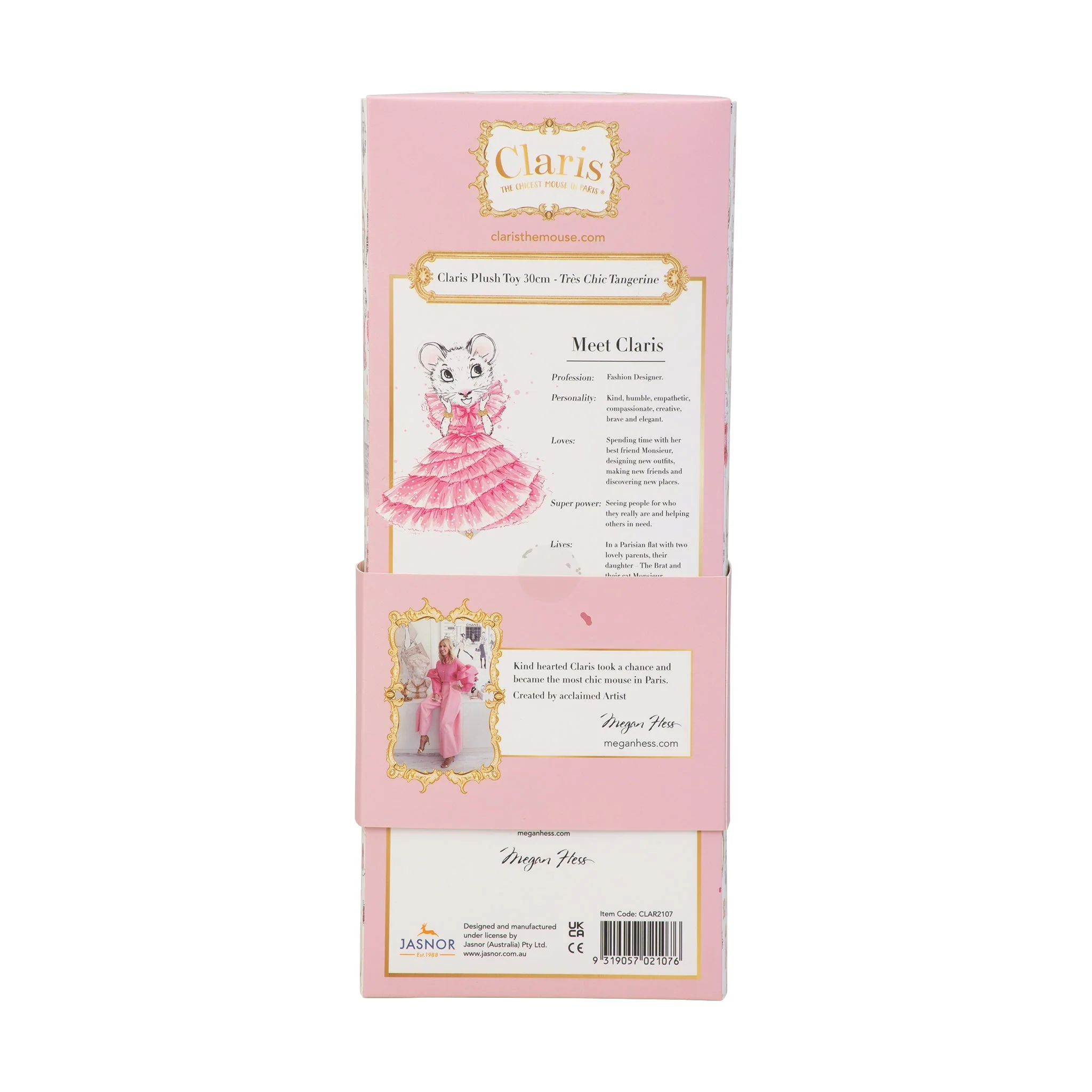 RETIRED - Claris The Mouse - Tangerine Plush Doll - Image 5
