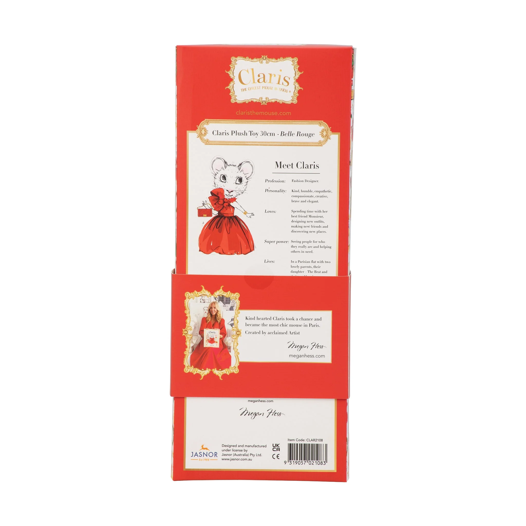Claris The Mouse - Belle Rouge Plush Doll - Image 5