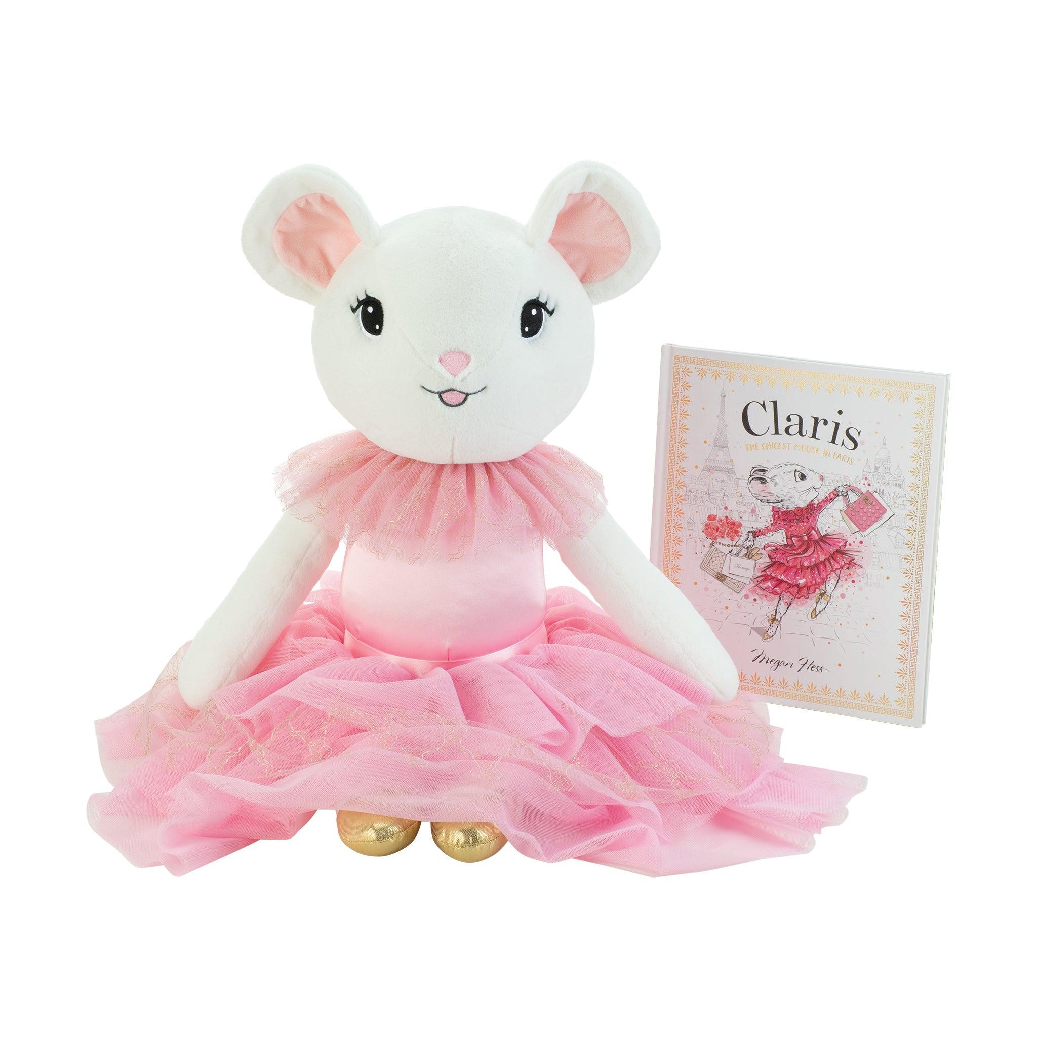 Claris The Mouse - Big Pink Parfait Plush Doll - Image 8