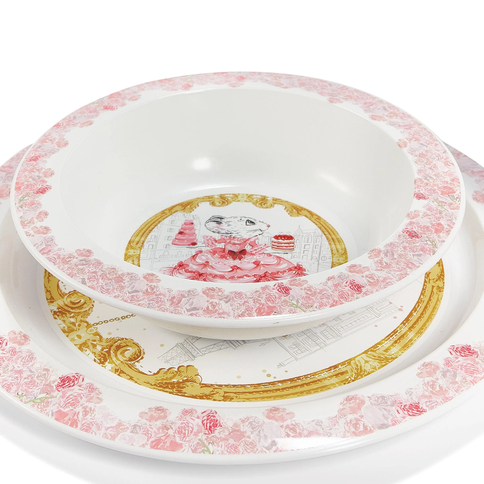 RETIRED - Claris The Mouse - 3 Piece Dinner Set - Image 3
