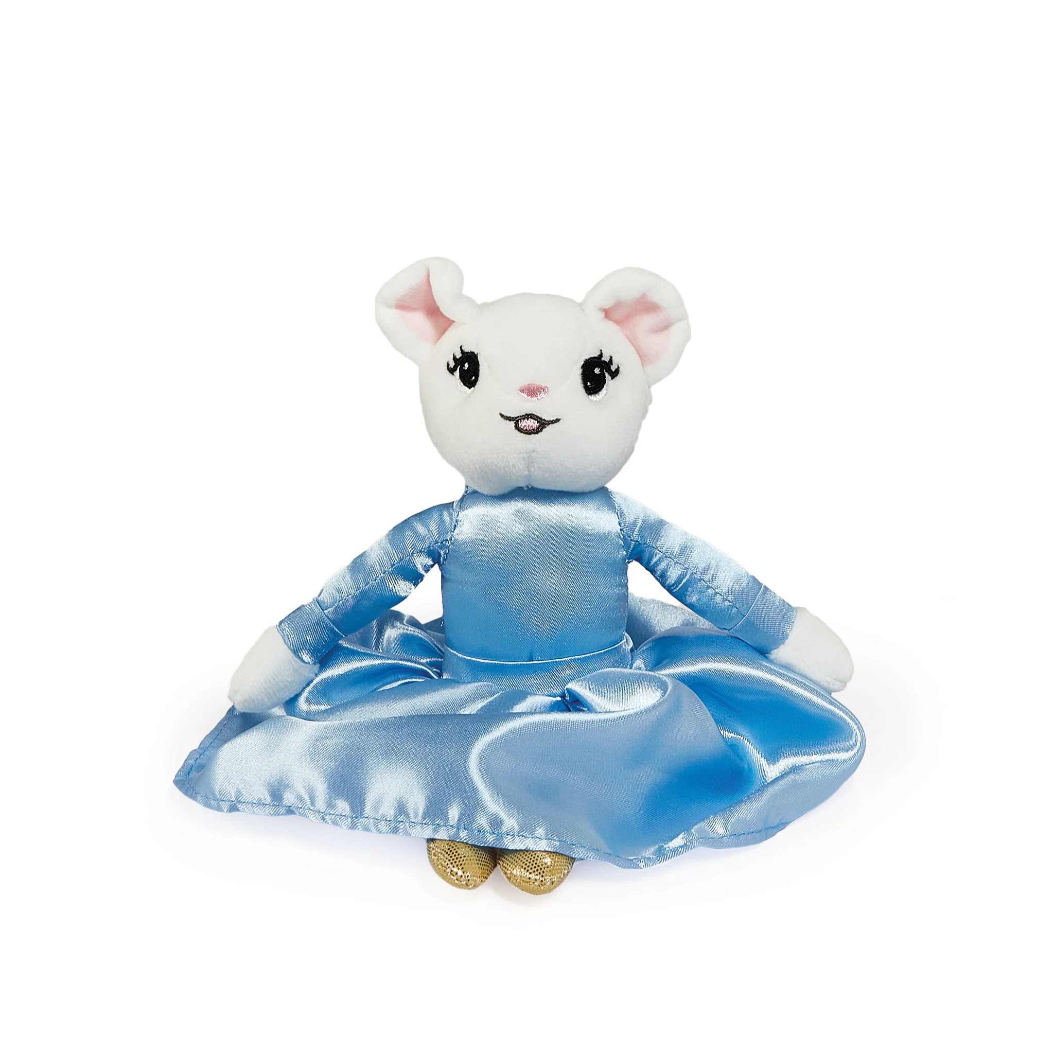 RETIRED  - Claris The Mouse - Blue Mini Plush Doll