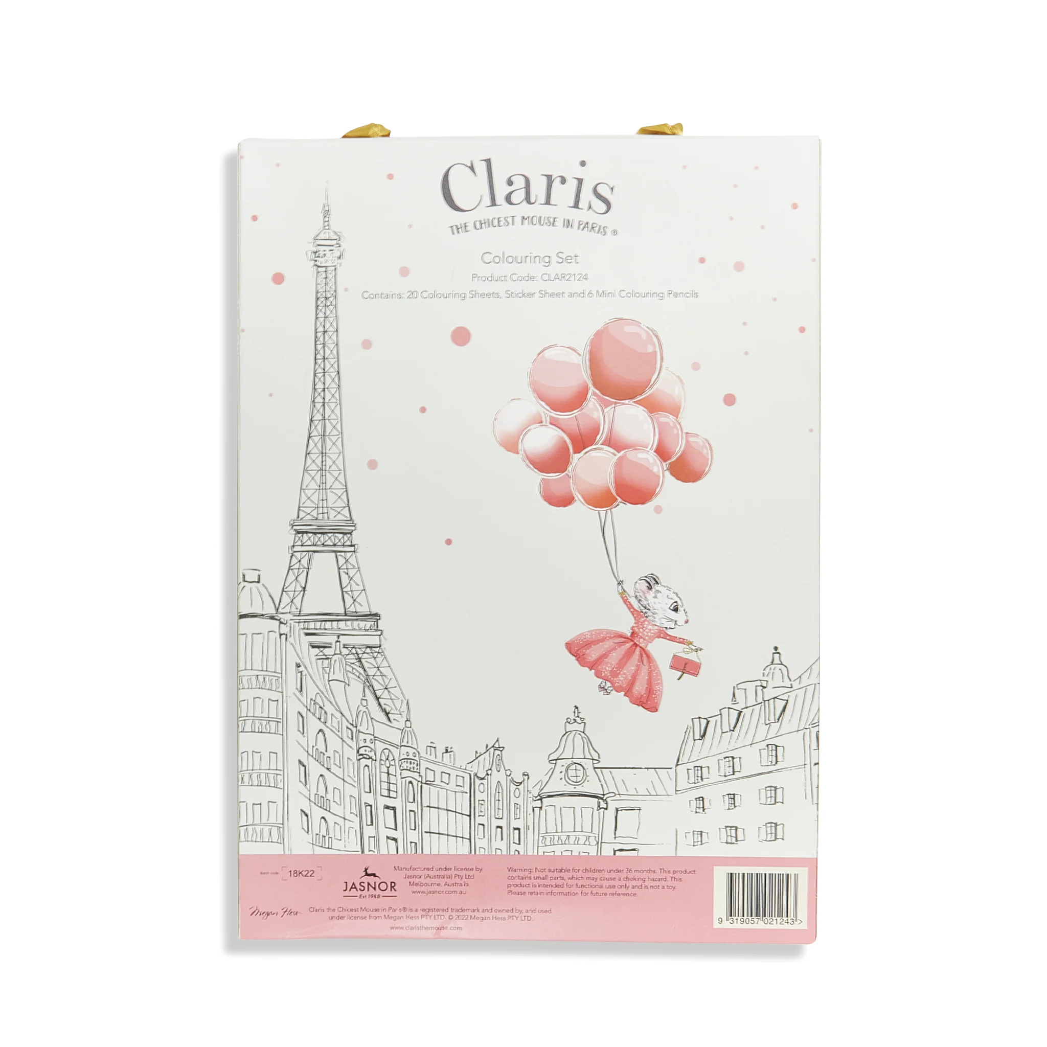 RETIRED - Claris The Mouse - Colouring Set - Image 4