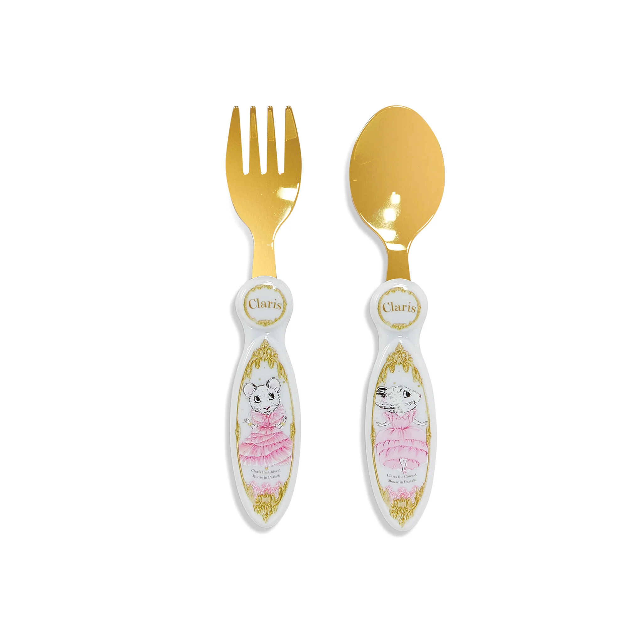 RETIRED - Claris The Mouse - Cutlery Set
