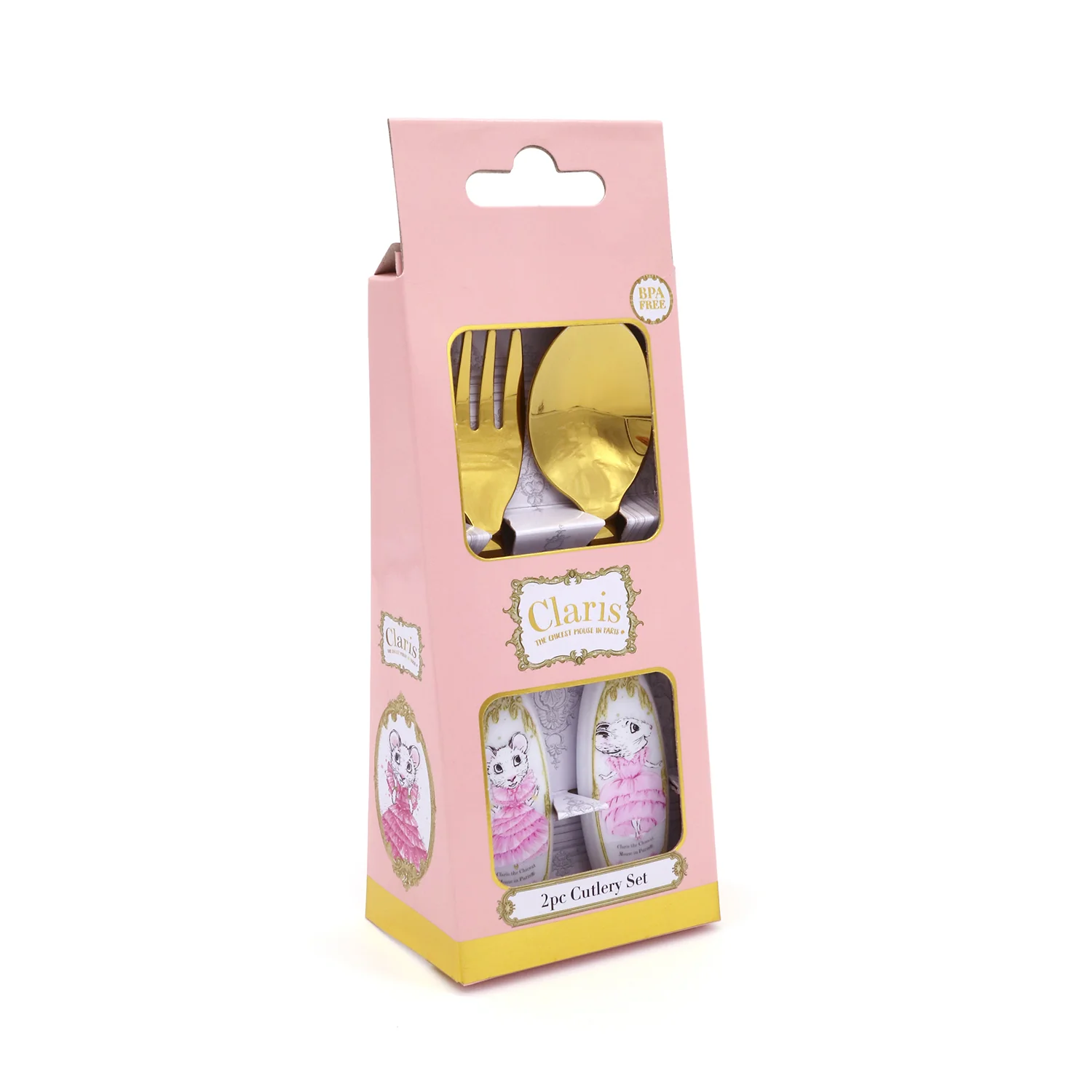 RETIRED - Claris The Mouse - Cutlery Set - Image 3