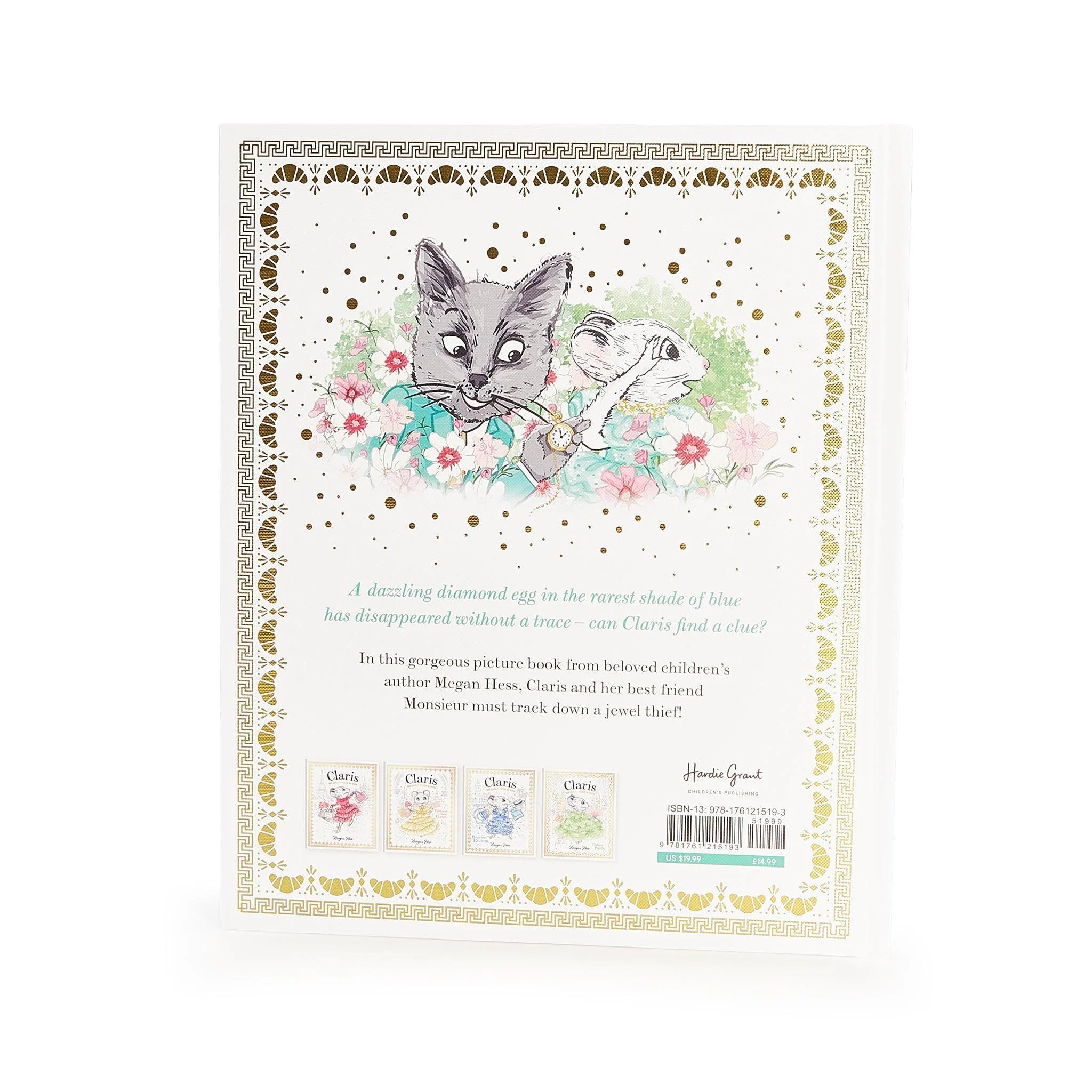 Claris The Mouse - Dazzling Diamond Egg Hardcover Book - Image 5