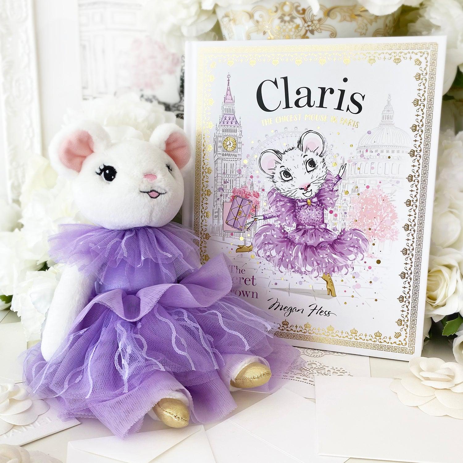 Claris The Mouse - Oh La La Lilac Plush Doll - Image 2