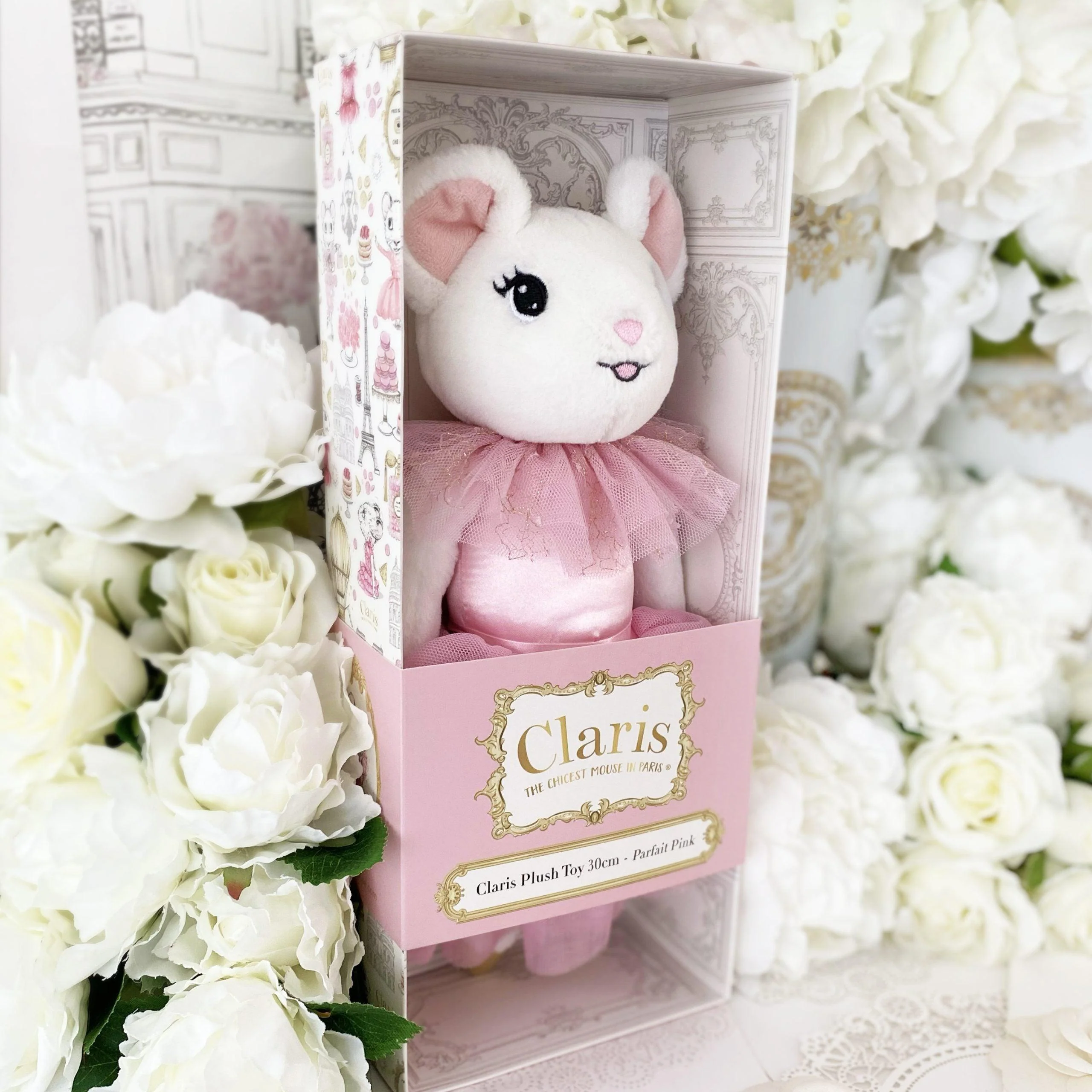 Claris The Mouse - Parfait Pink Plush Doll - Image 4