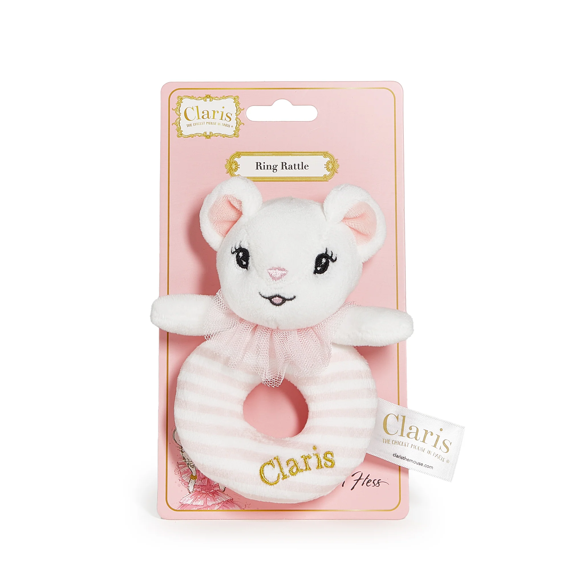 Claris The Mouse - Ring Rattle - Image 3