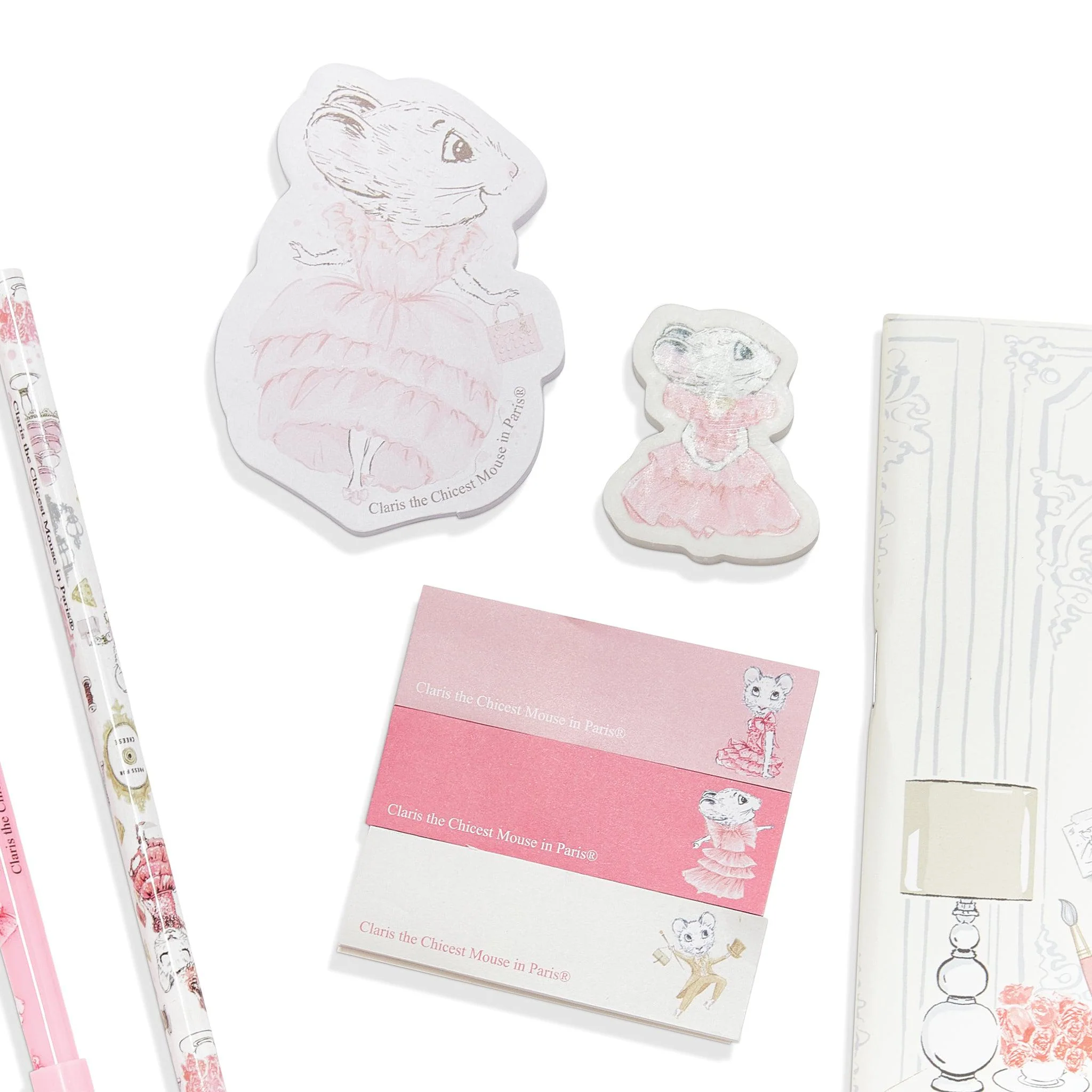 RETIRED - Claris The Mouse - Stationery Set - Image 3