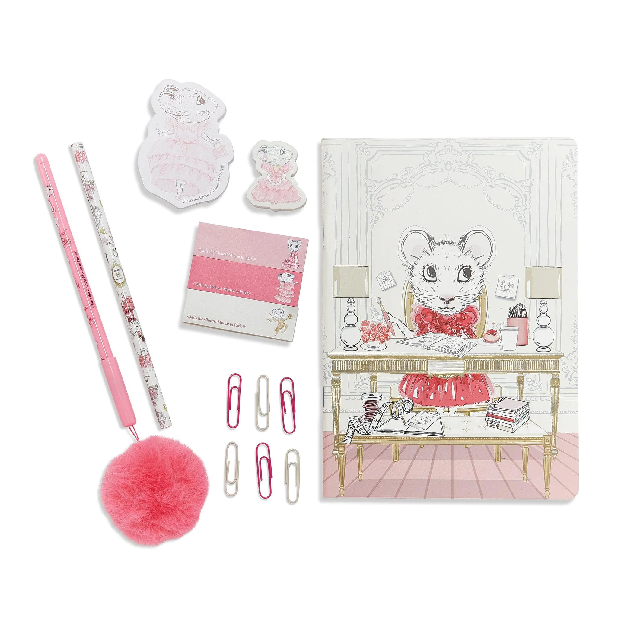 RETIRED - Claris The Mouse - Stationery Set - Image 4