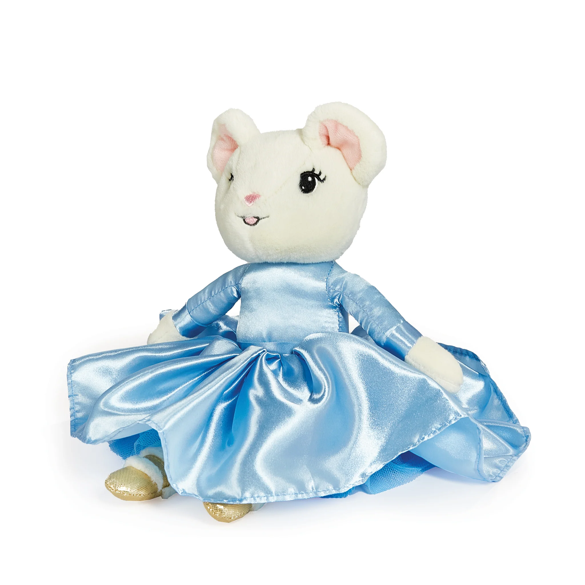 RETIRED - Claris The Mouse - Tres Belle Blue Plush Doll - Image 4