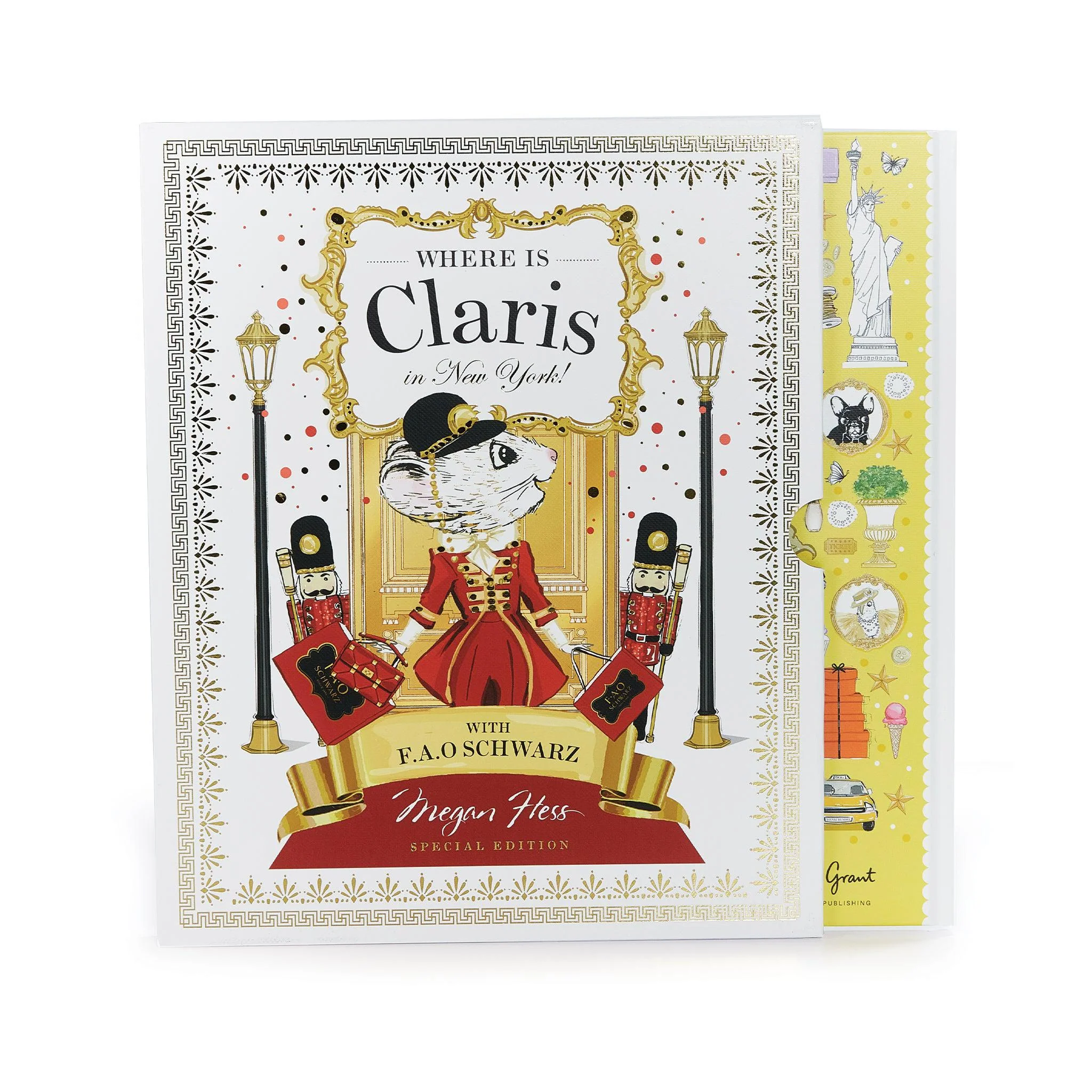 Claris The Mouse - Where is Claris In New York? FAO Schwarz Special Edition Hardcover Book - Image 3