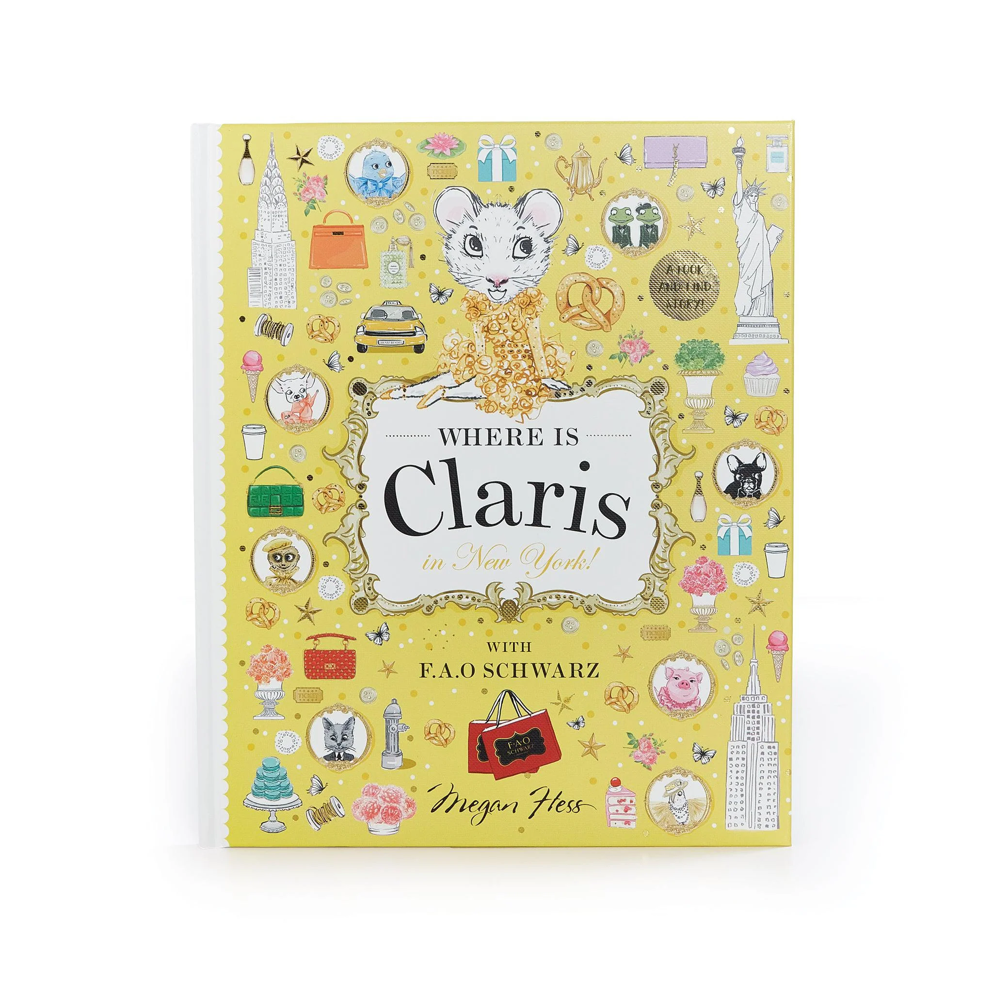 Claris The Mouse - Where is Claris In New York? FAO Schwarz Special Edition Hardcover Book - Image 5