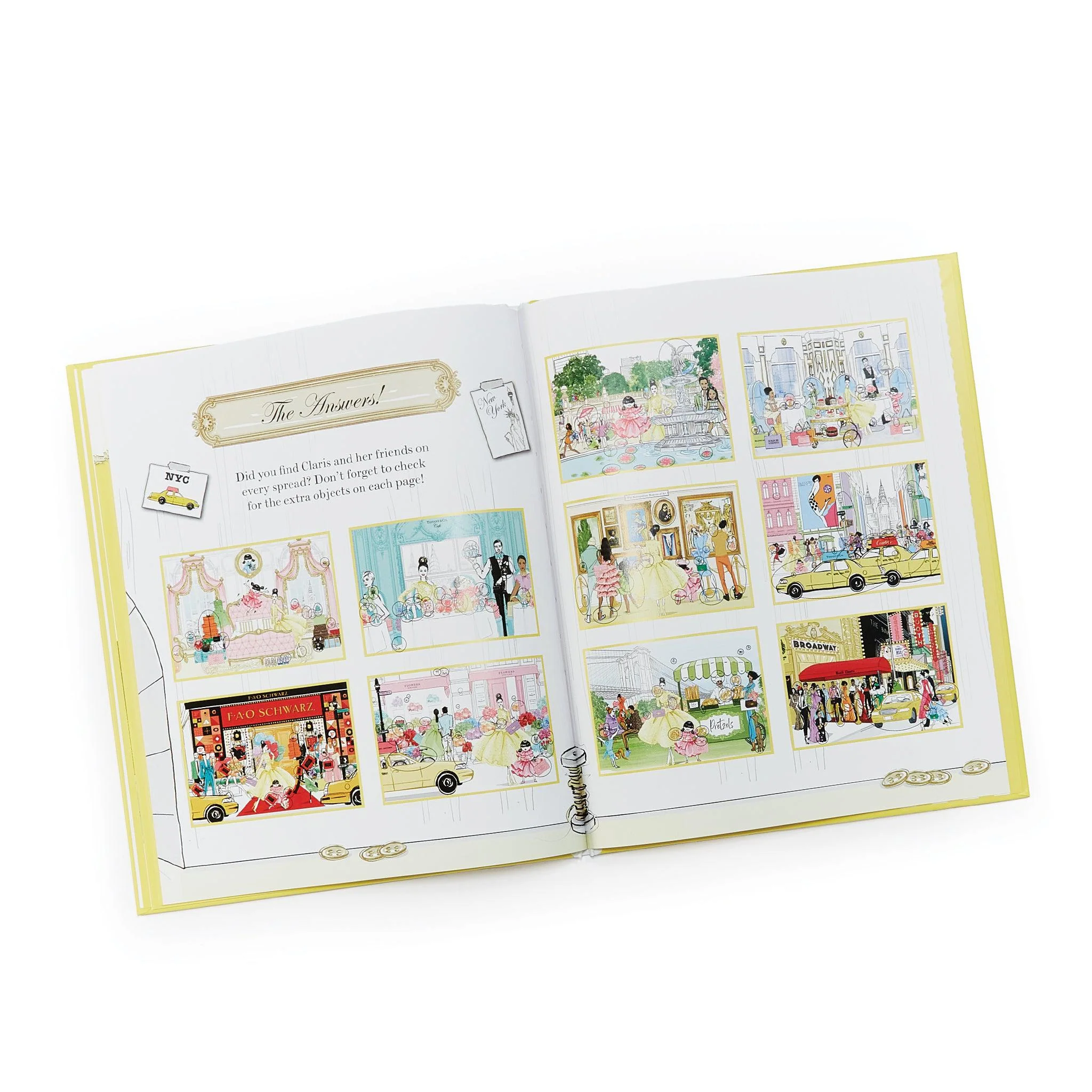 Claris The Mouse - Where is Claris In New York? FAO Schwarz Special Edition Hardcover Book - Image 6