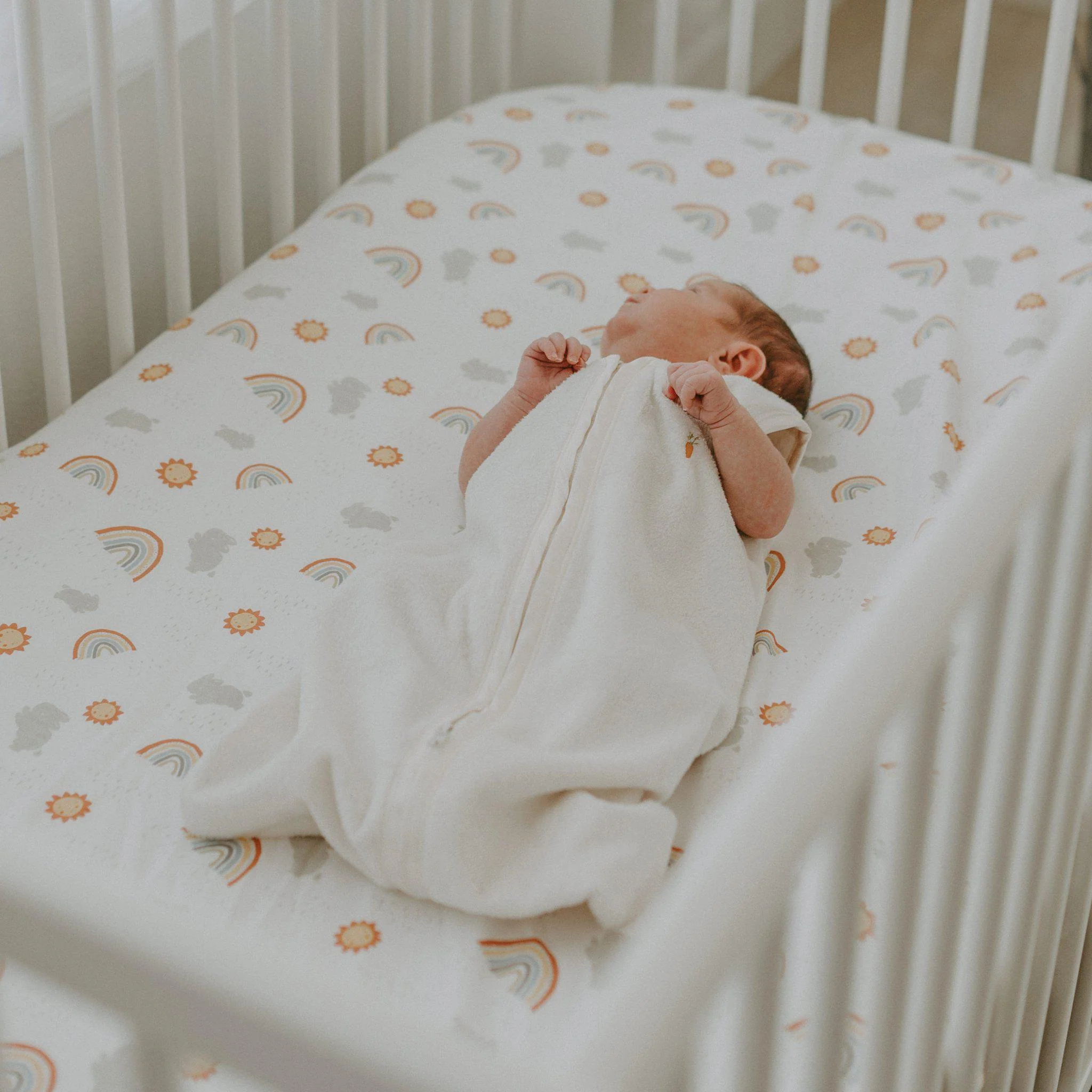 RETIRED - Little Sunshine Crib Sheet - Image 2