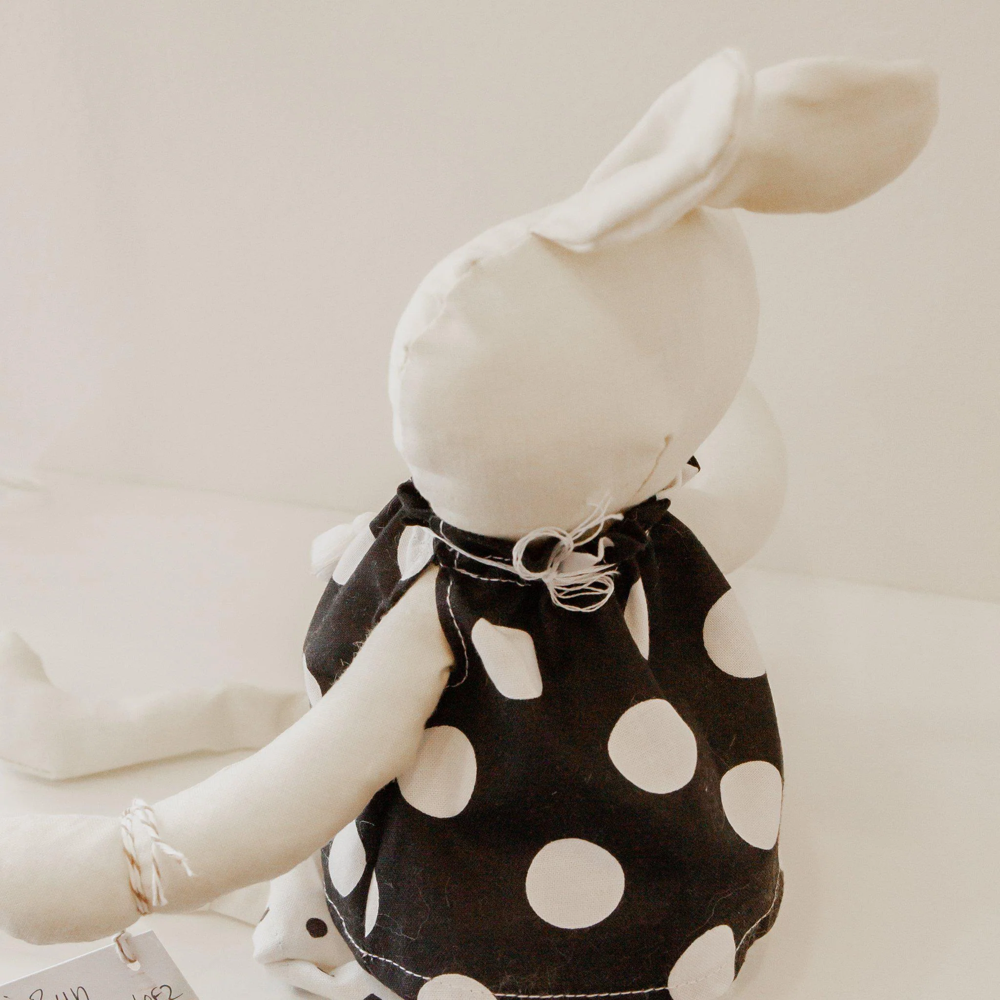 RETIRED - Hutch Studio - Dottie Bun 1 - One of a Kind Bunny - Image 3