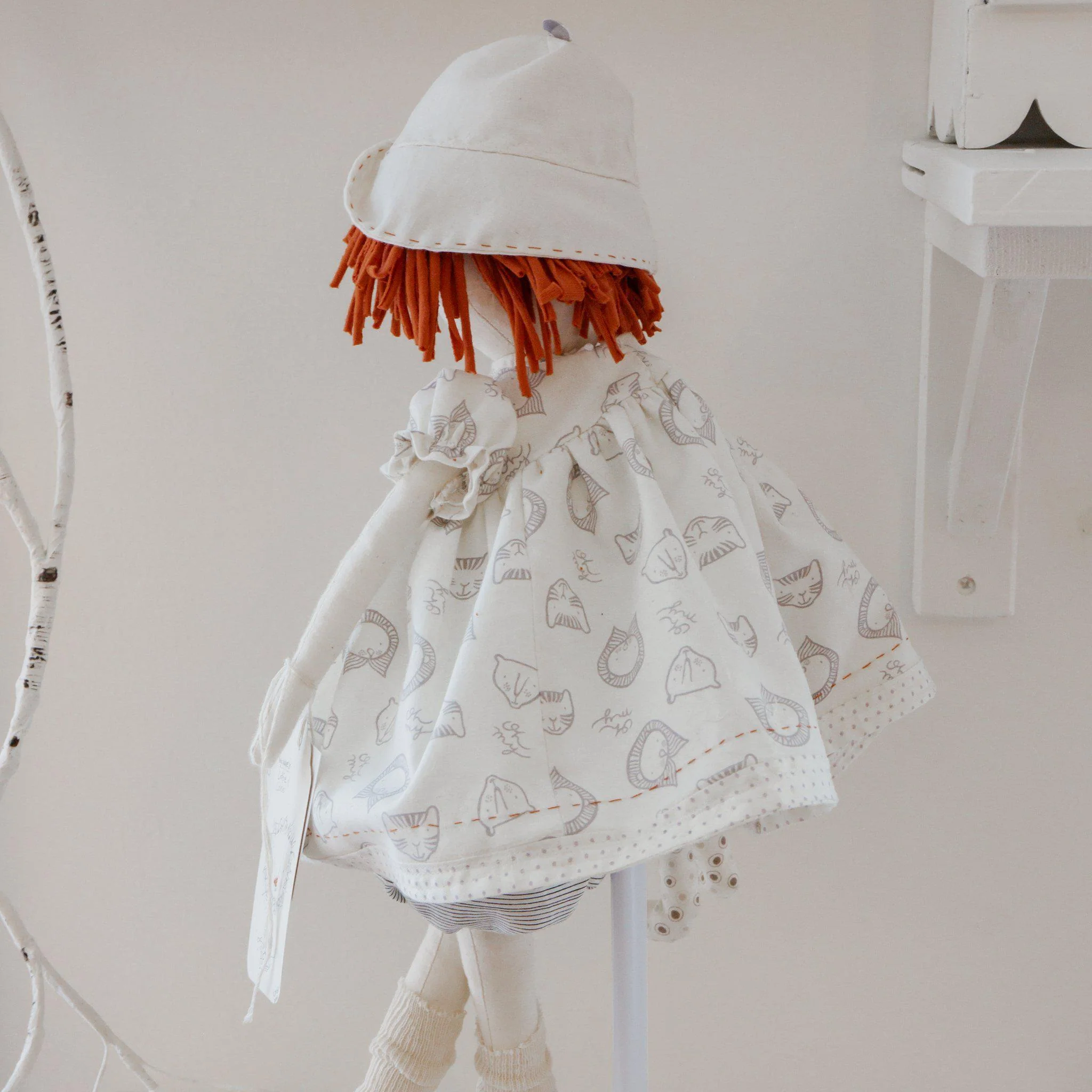 RETIRED - Hutch Studio Original - Lottie & Lionel - One of A Kind Doll - Image 7